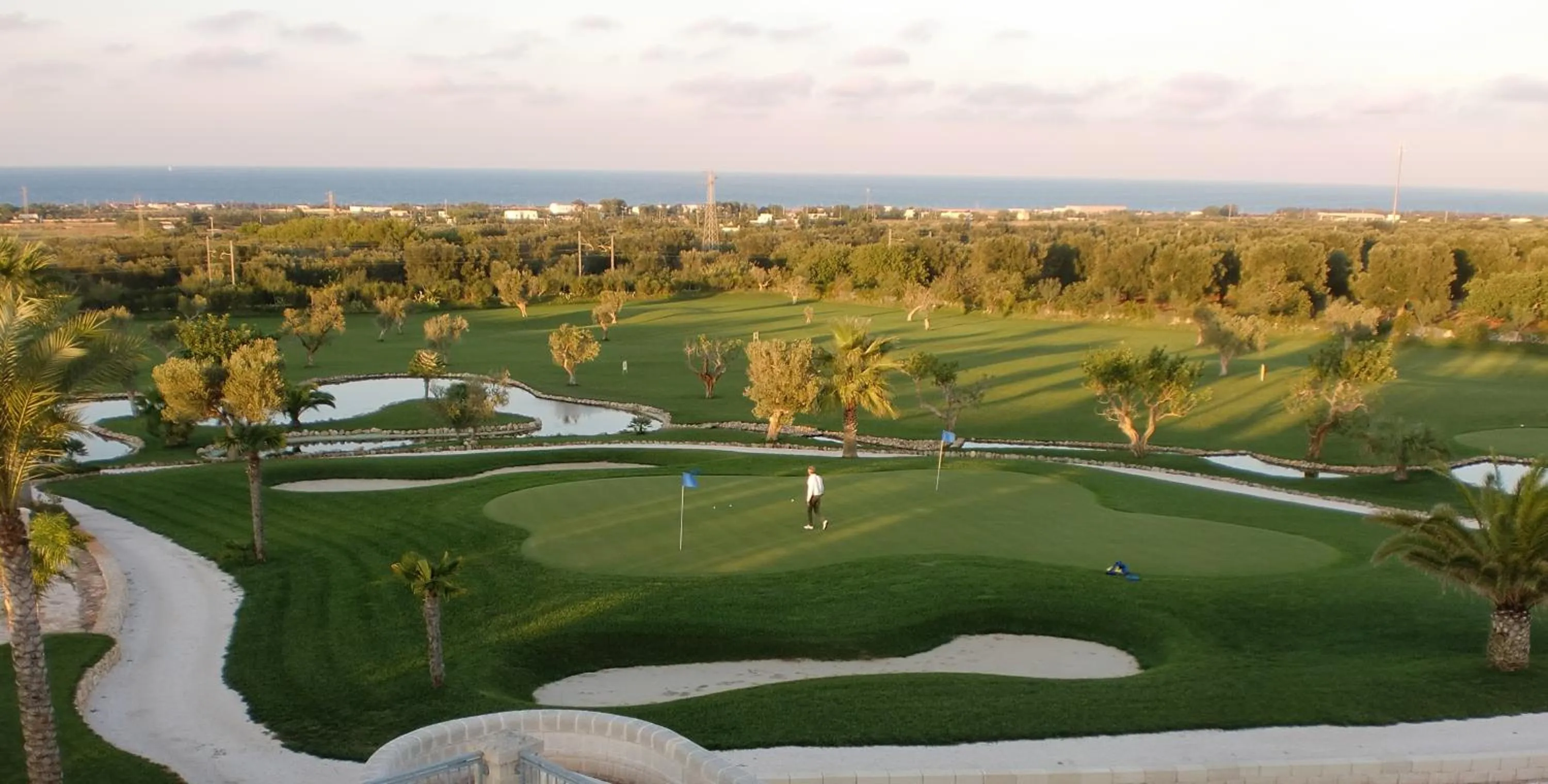 Golfcourse in Relais Masseria Caselli