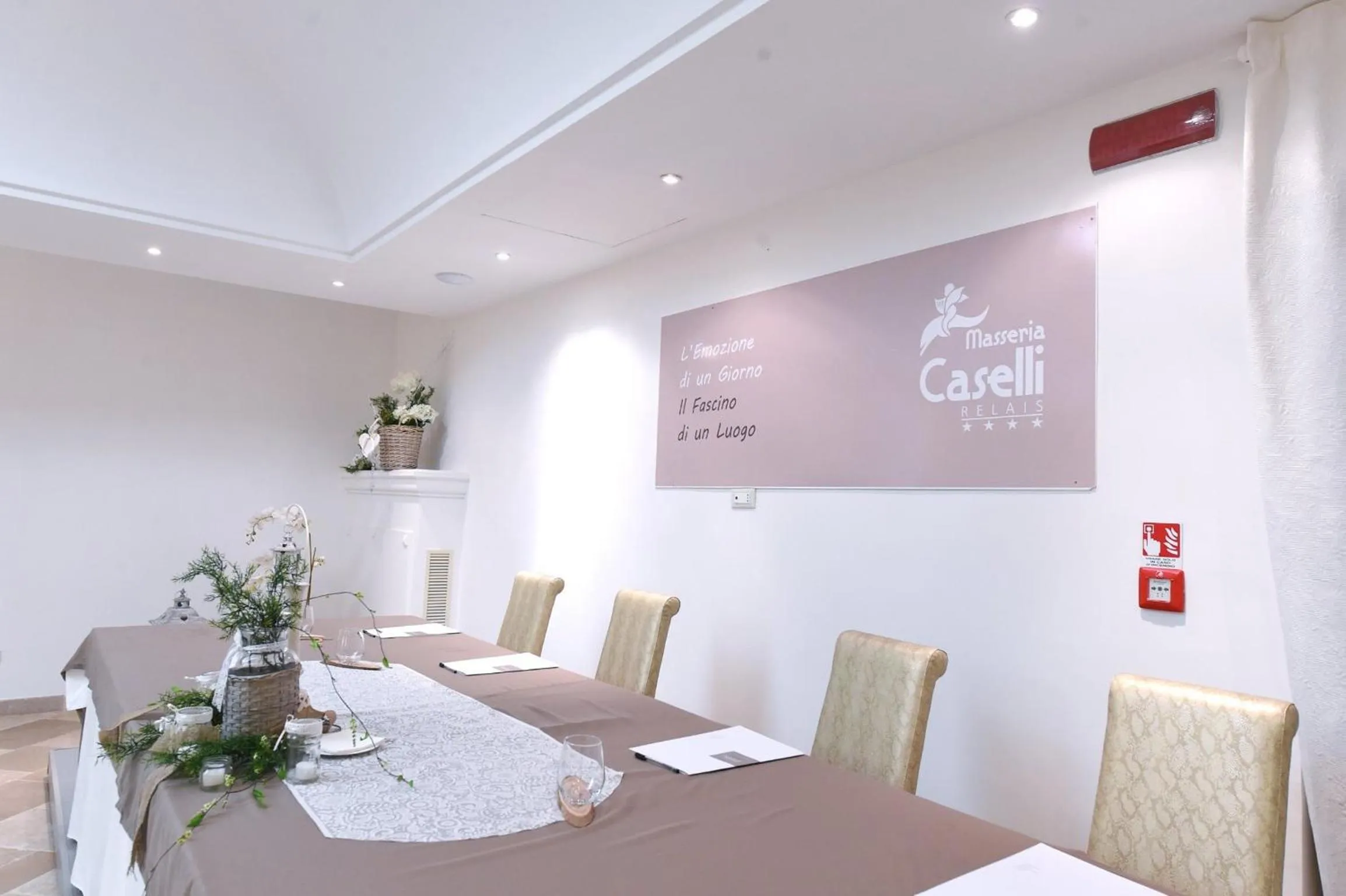 Meeting/conference room in Relais Masseria Caselli