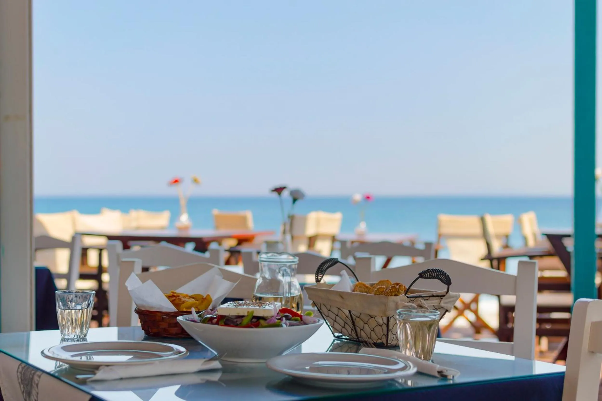 Meals in Kokkari Beach Hotel