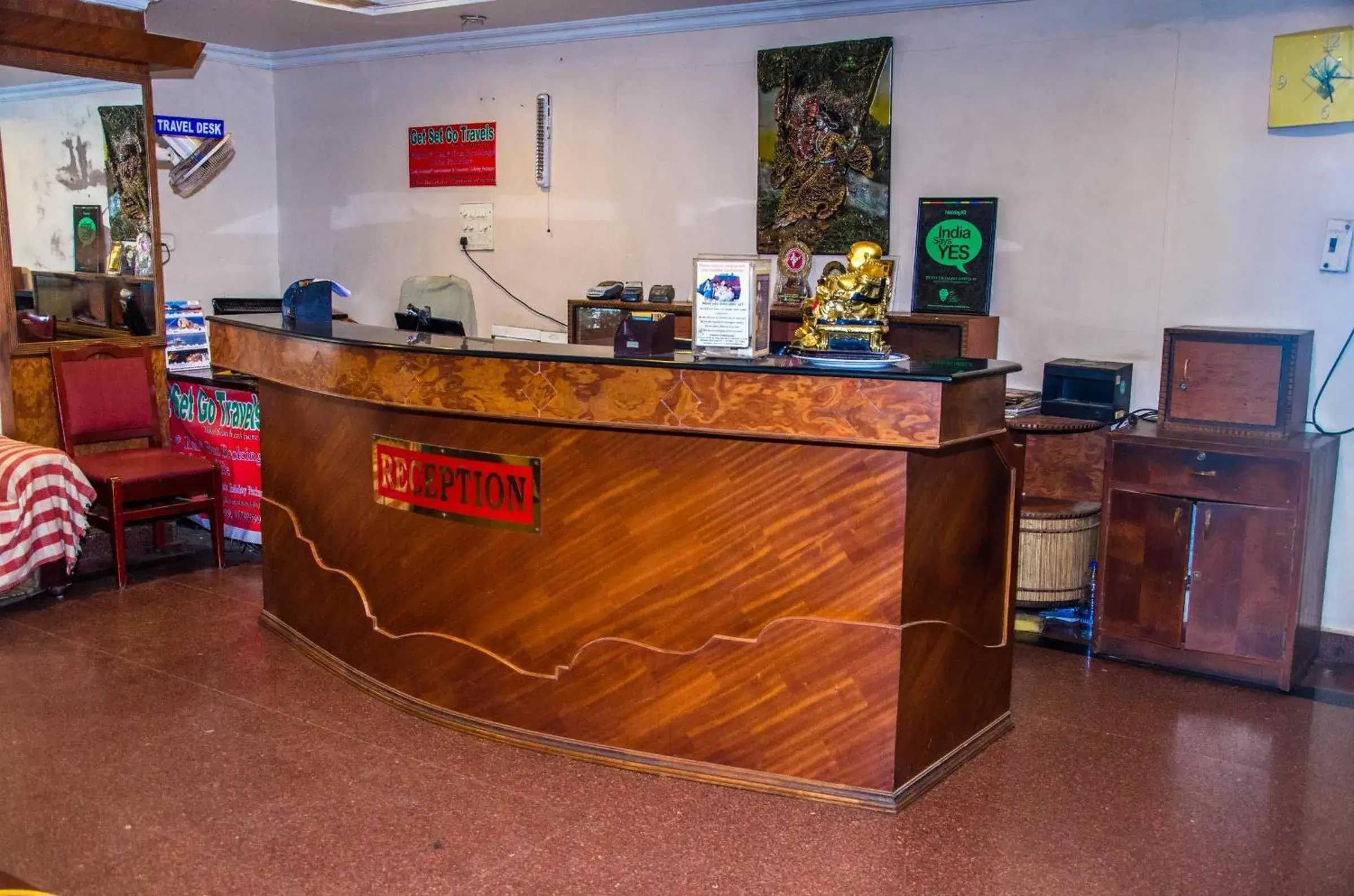 Lobby or reception in Hotel Akshaya Lobby or reception in Hotel Akshaya