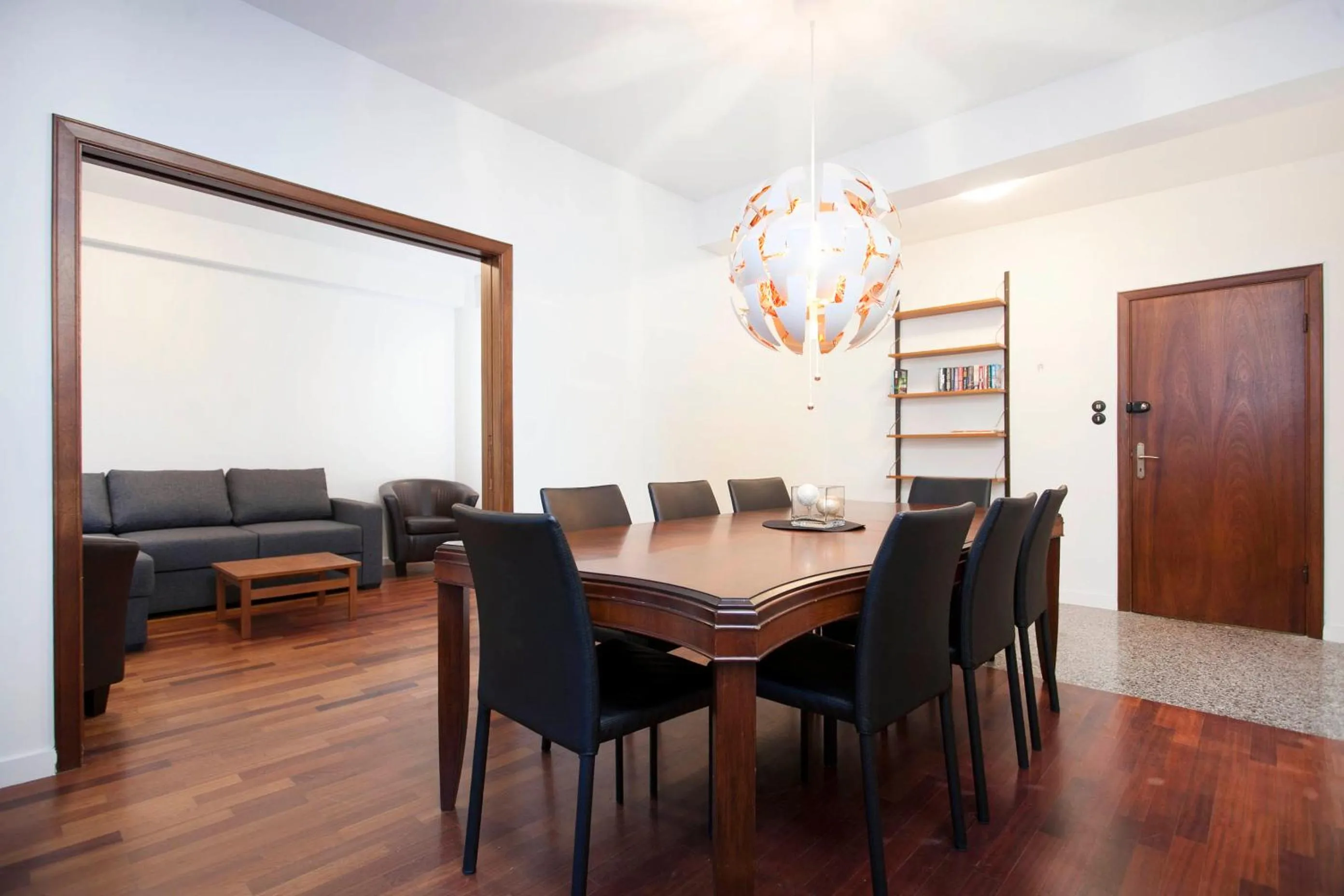 Living room in Odinn Reykjavik Skolavordustigur Apartments