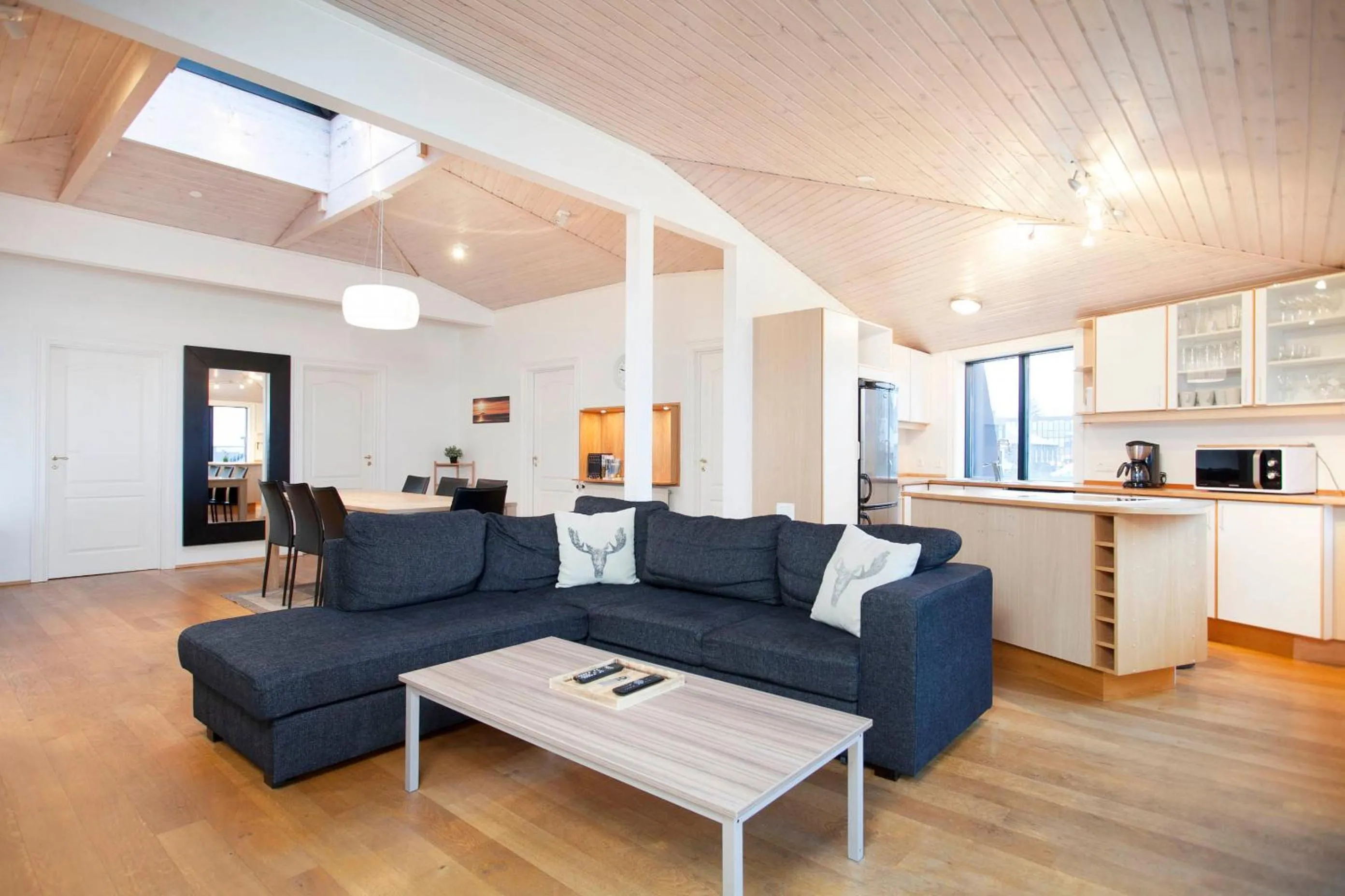 Kitchen or kitchenette in Odinn Reykjavik Skolavordustigur Apartments