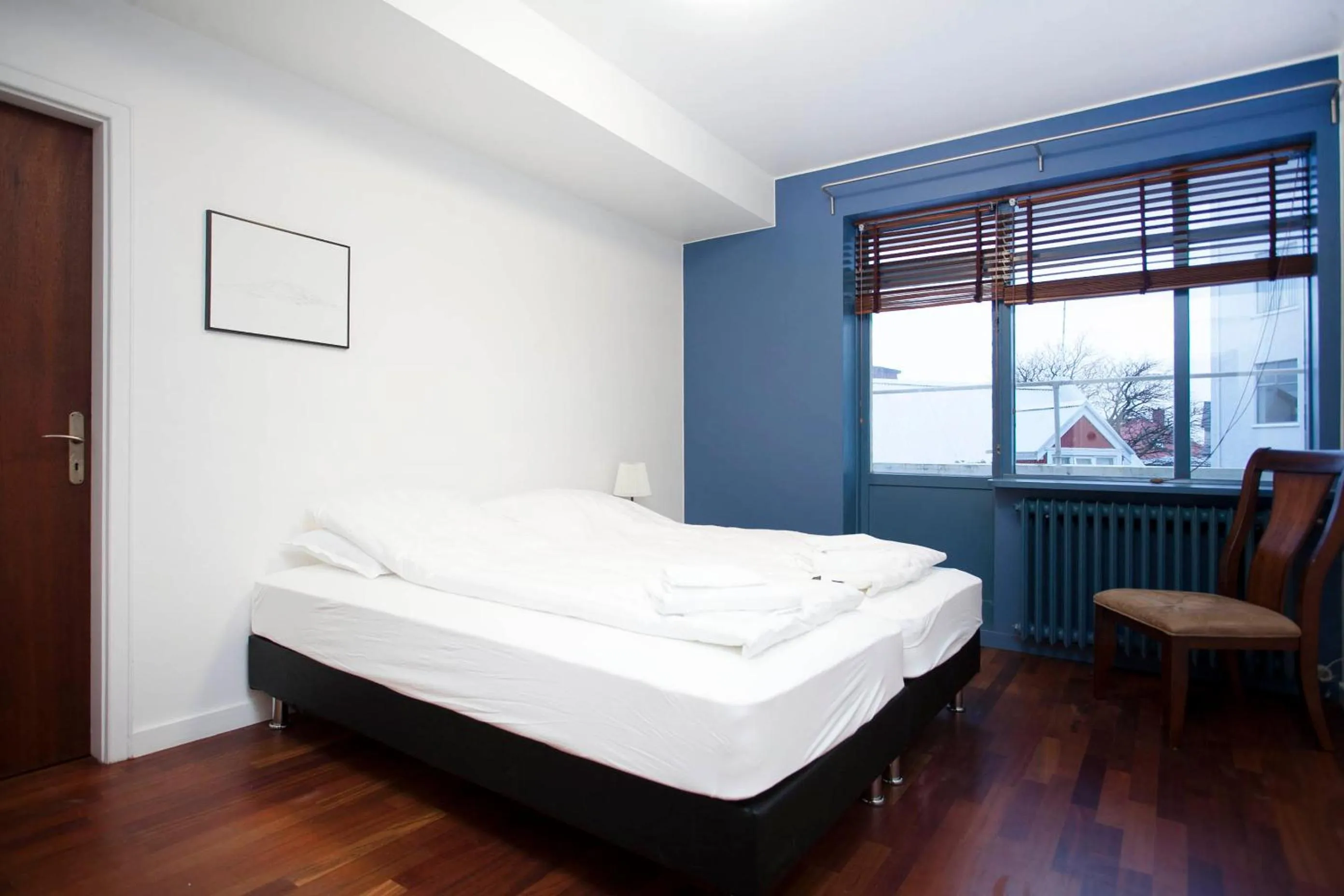 Bedroom, Bed in Odinn Reykjavik Skolavordustigur Apartments