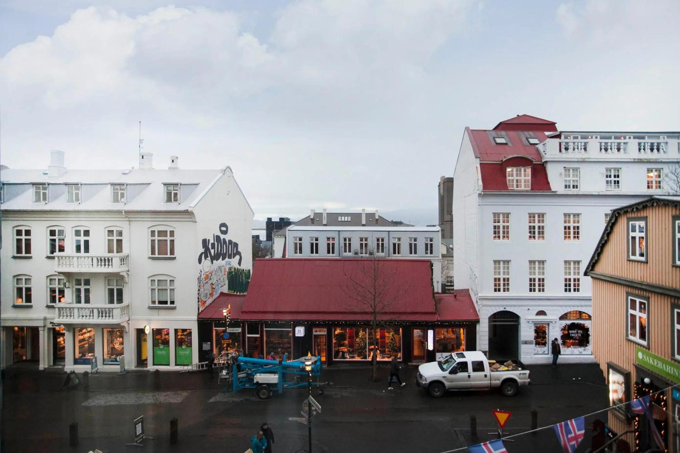 Property building in Odinn Reykjavik Skolavordustigur Apartments