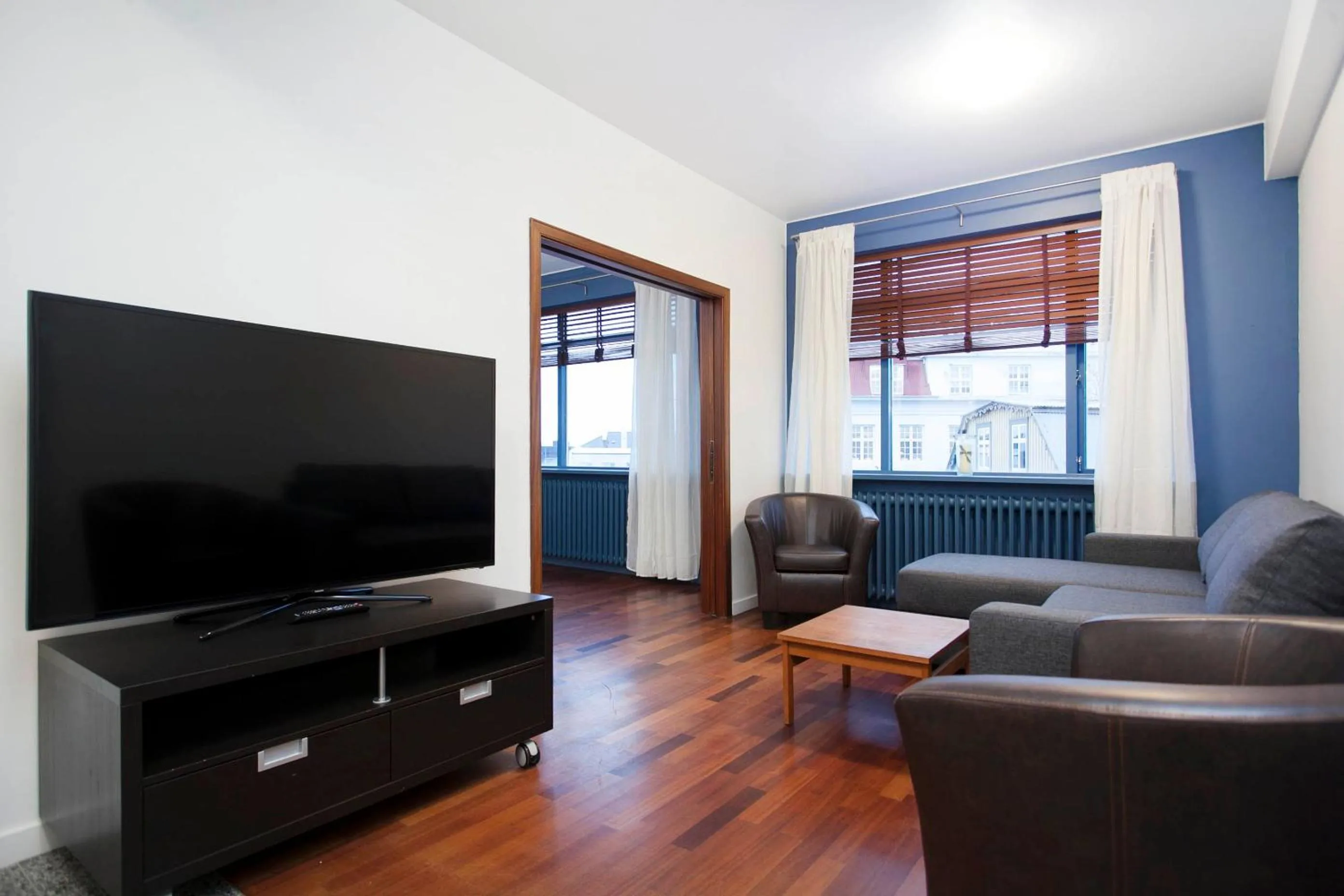 TV and multimedia in Odinn Reykjavik Skolavordustigur Apartments