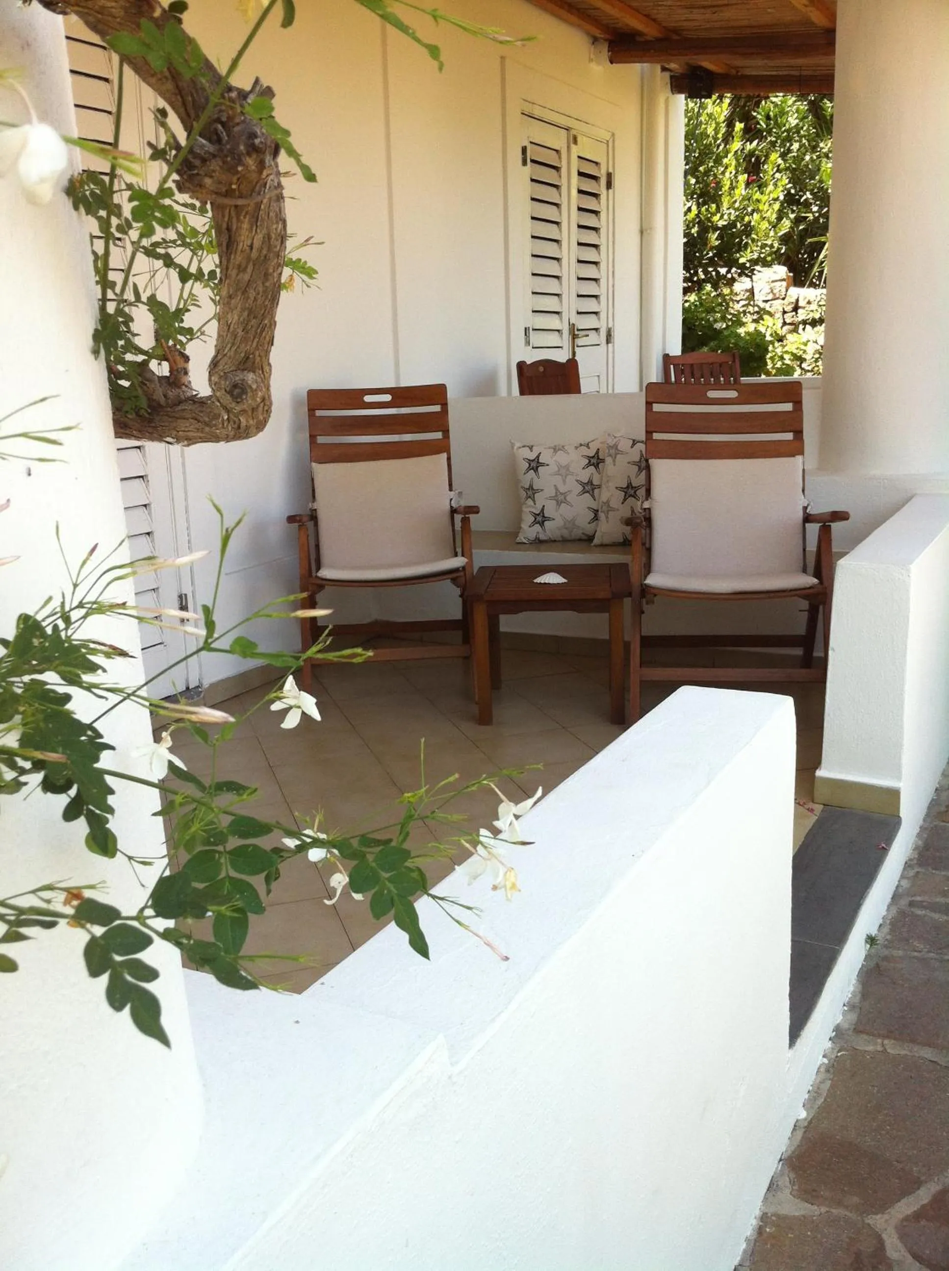 Patio in Hotel O Palmo