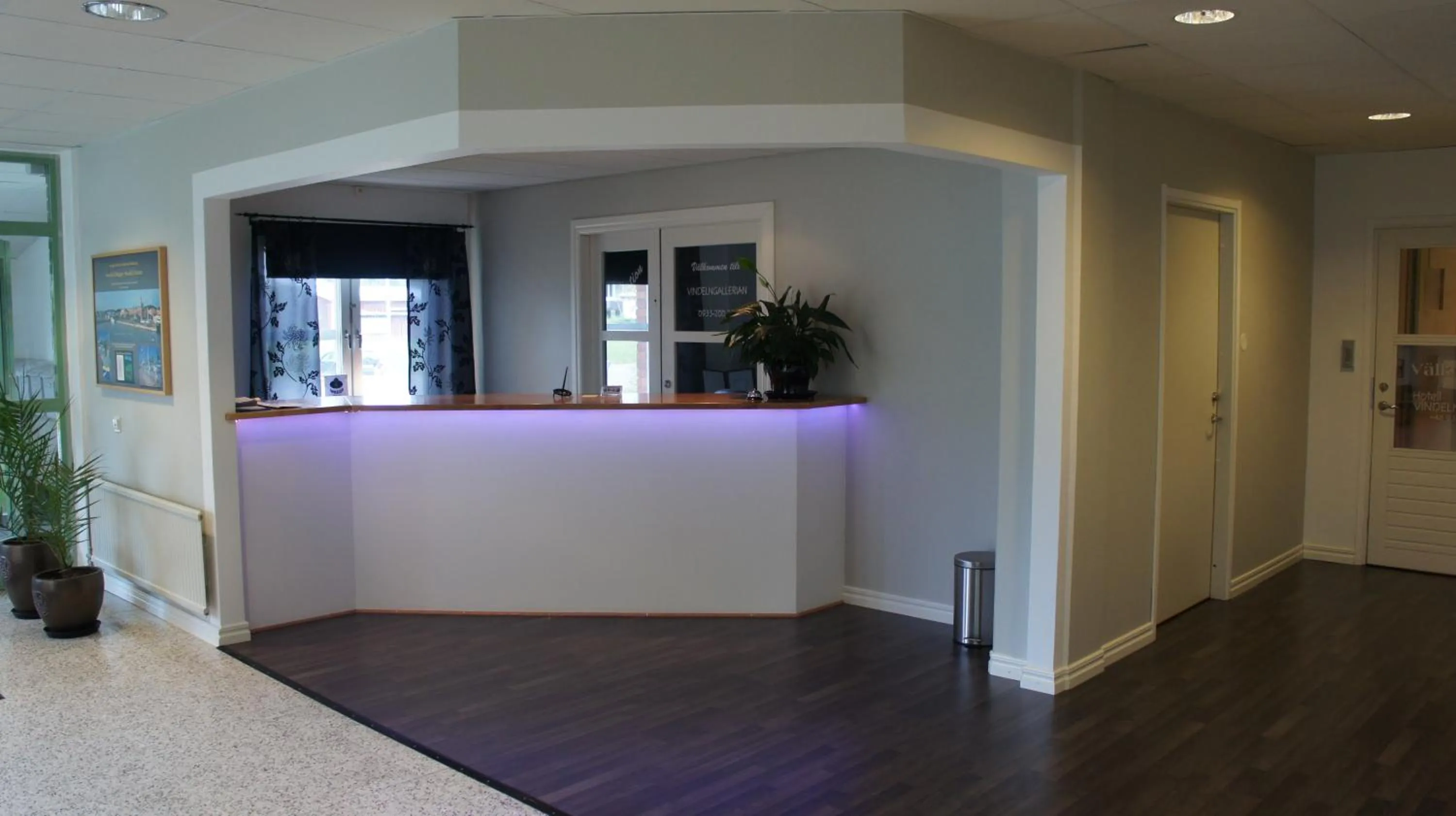 Lobby or reception in Hotell Vindelngallerian