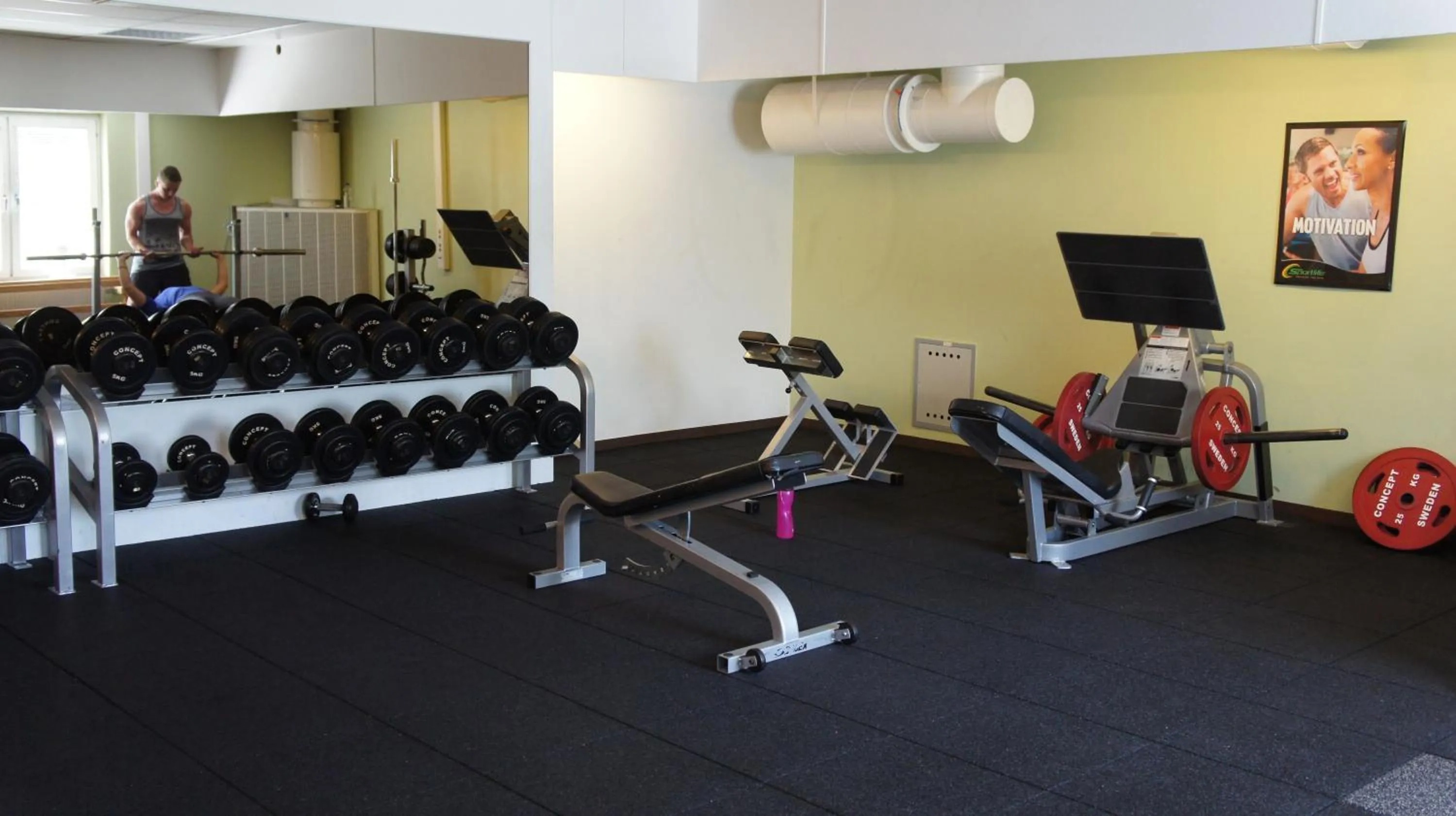 Fitness centre/facilities in Hotell Vindelngallerian