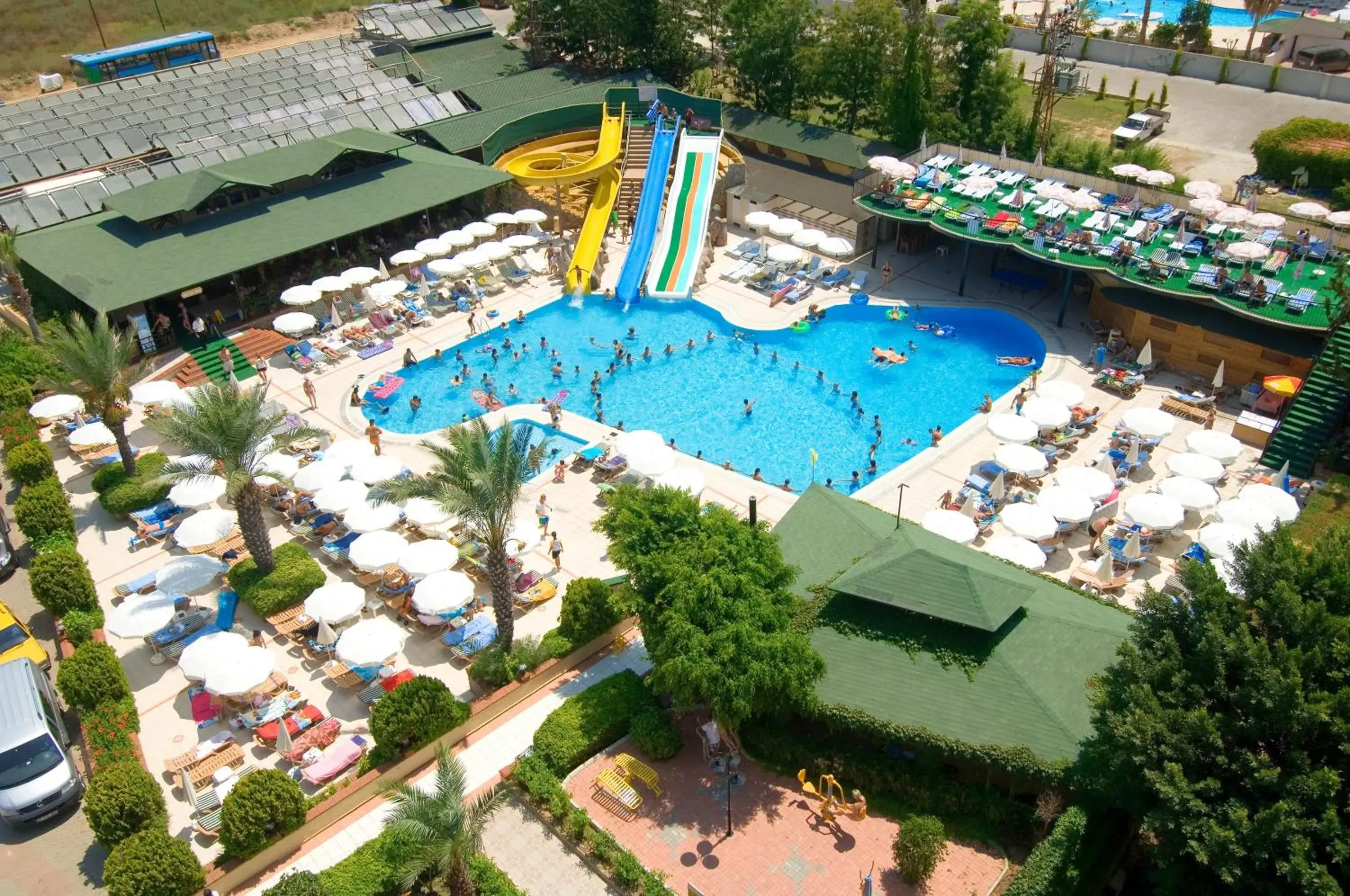 People, Pool View in Beach Club Doganay Hotel - All Inclusive