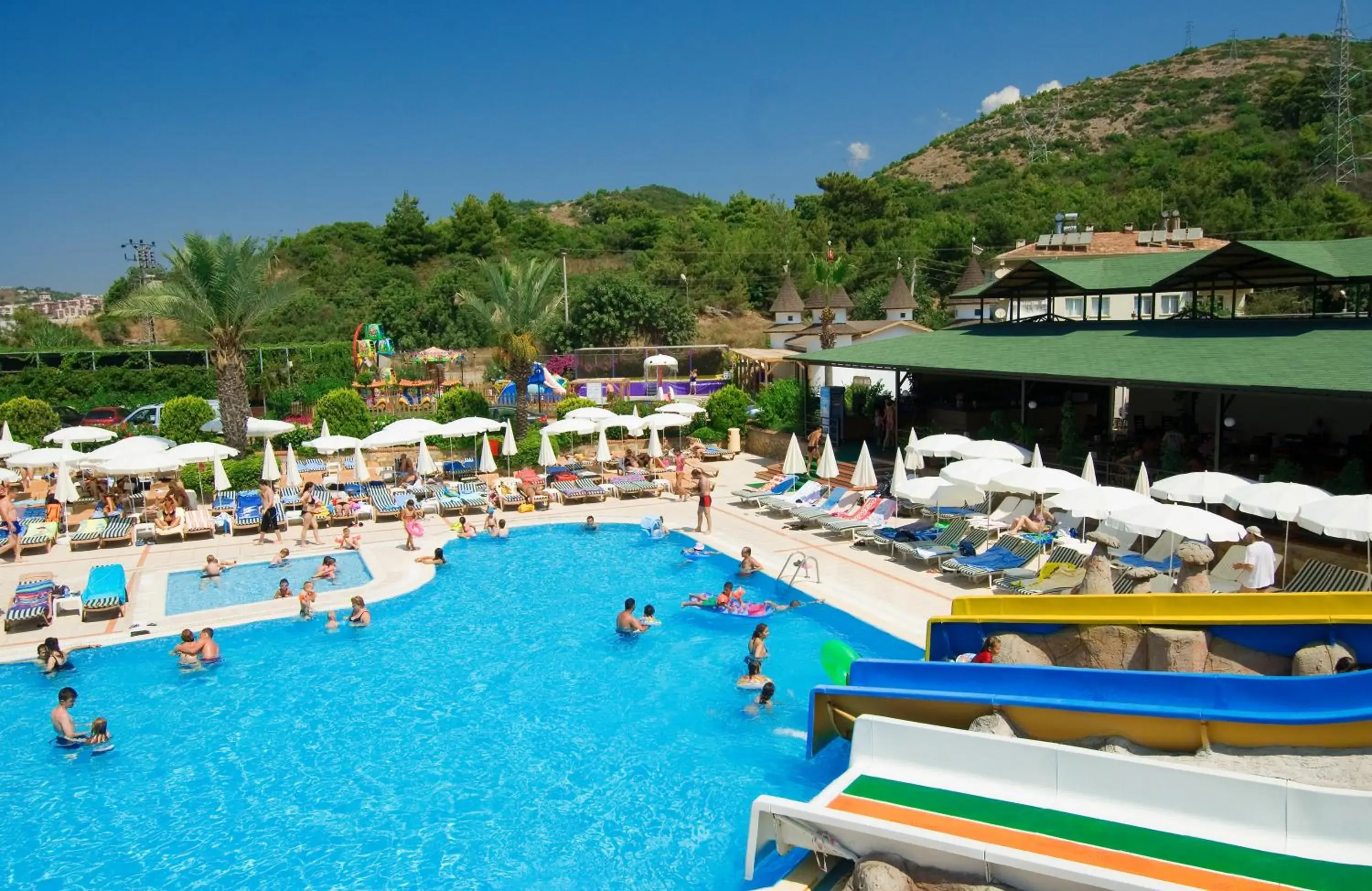 Swimming Pool in Beach Club Doganay Hotel - All Inclusive