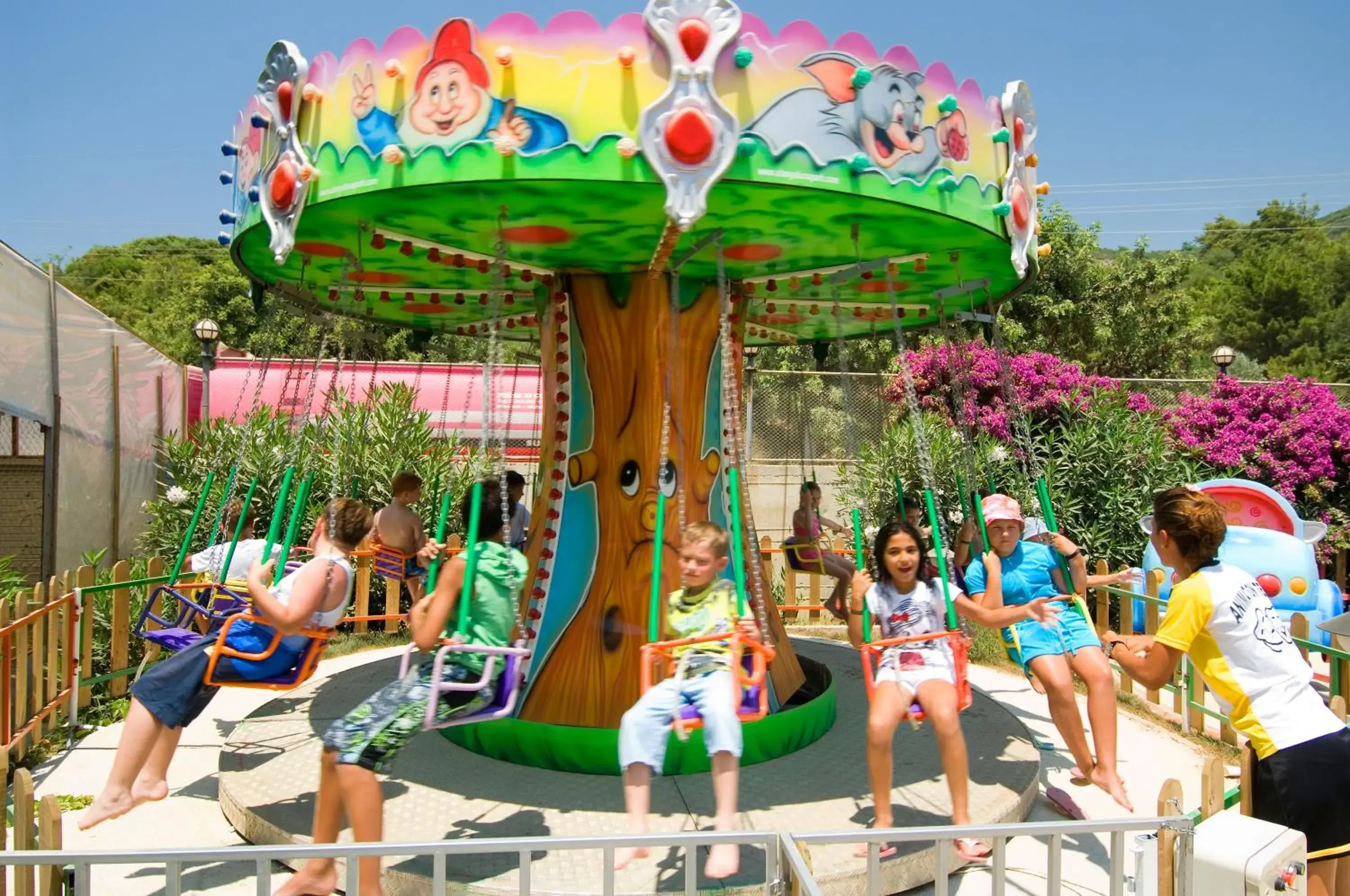 Children play ground in Beach Club Doganay Hotel - All Inclusive