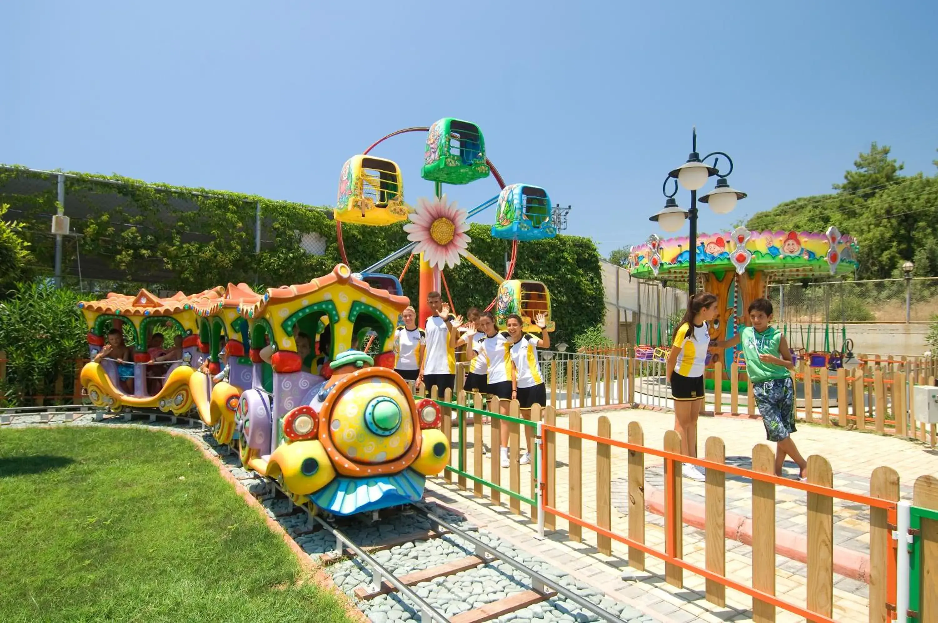Children play ground, Water Park in Beach Club Doganay Hotel - All Inclusive