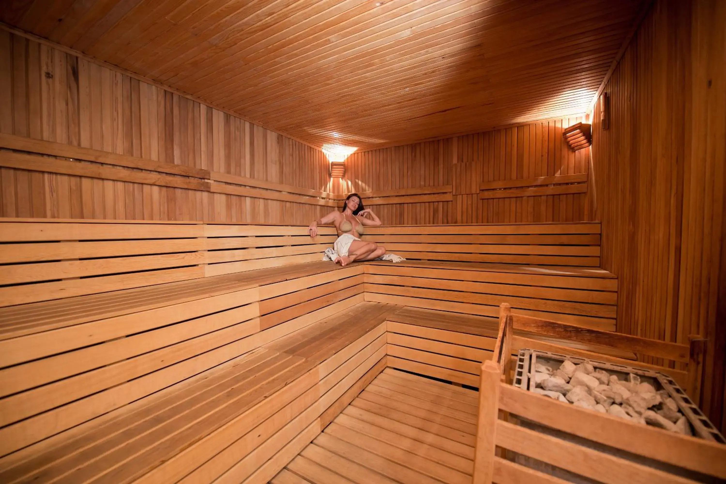 Sauna in Beach Club Doganay Hotel - All Inclusive