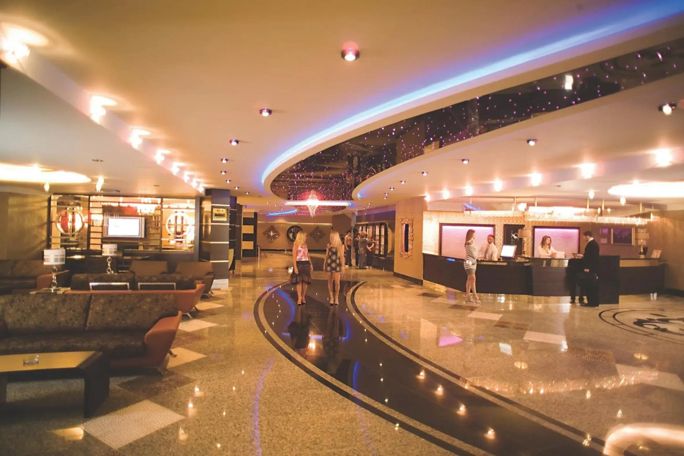 Lobby or reception, Lobby/Reception in Beach Club Doganay Hotel - All Inclusive