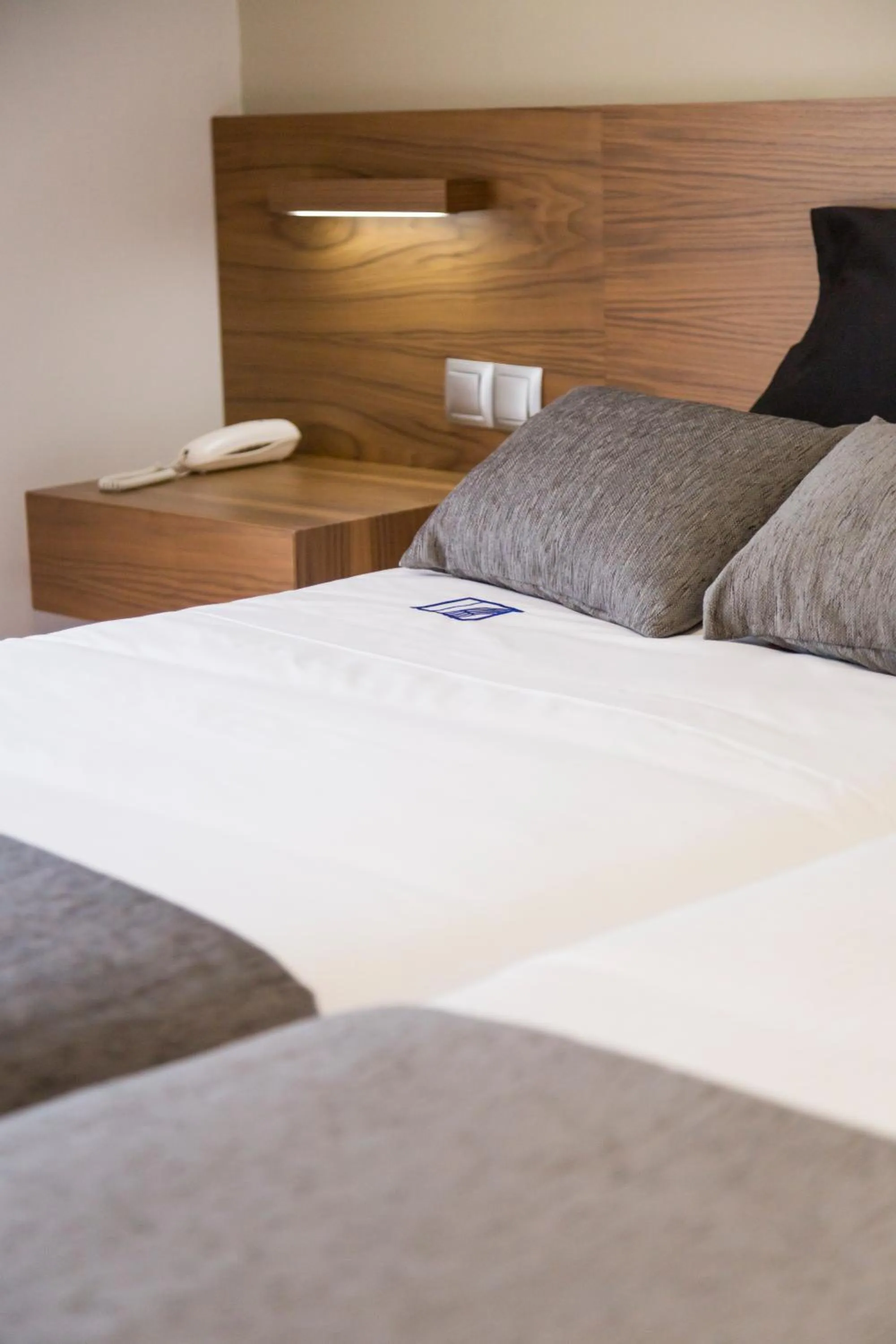 Bed in Hostal Pradaria