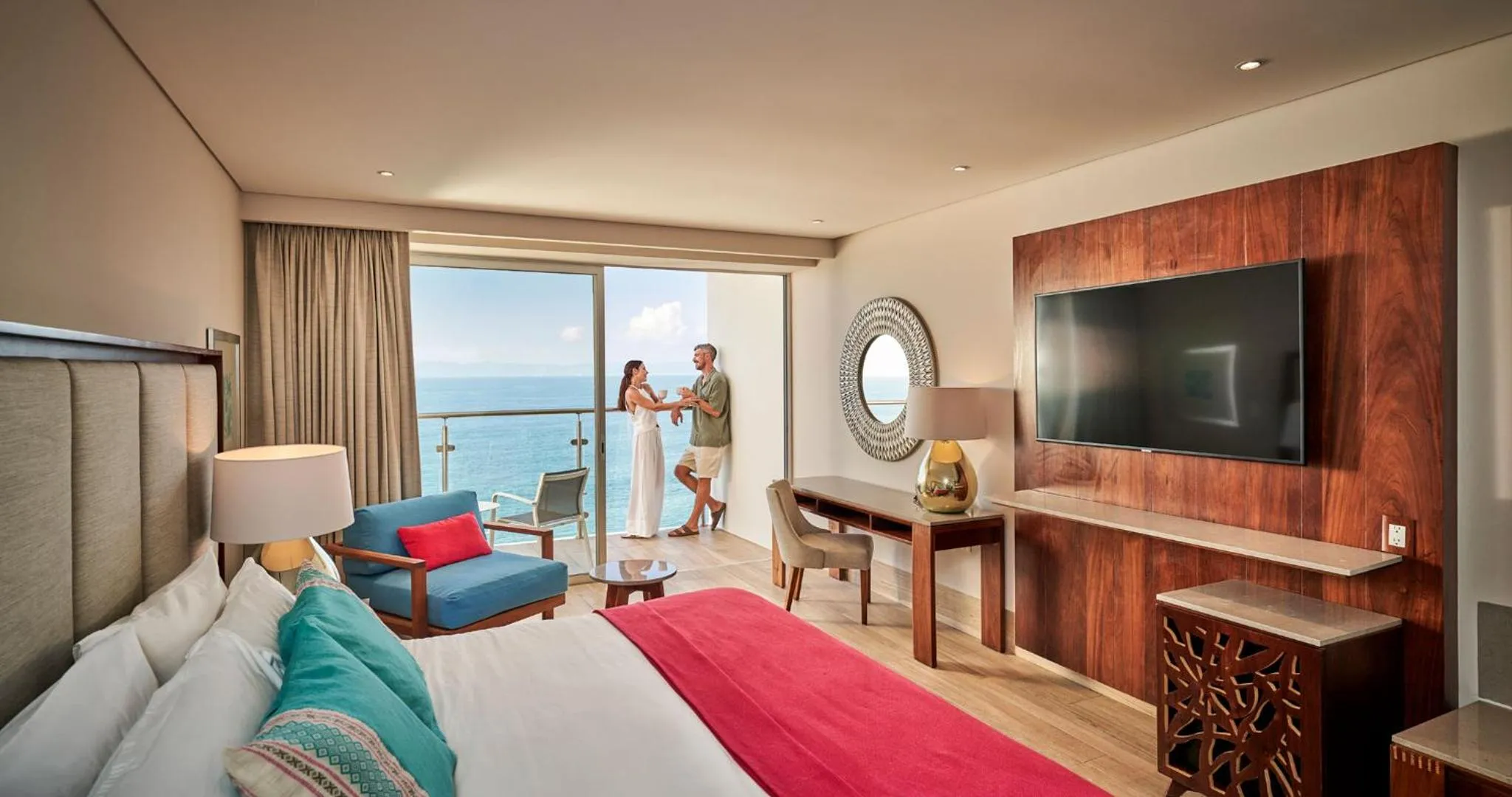 Bed in Grand Park Royal Puerto Vallarta - All Inclusive