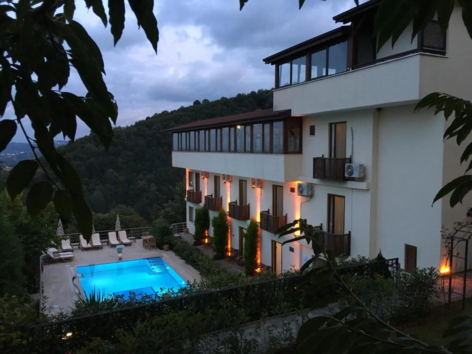 Swimming pool in Sapanca Dilek Konagi Hotel