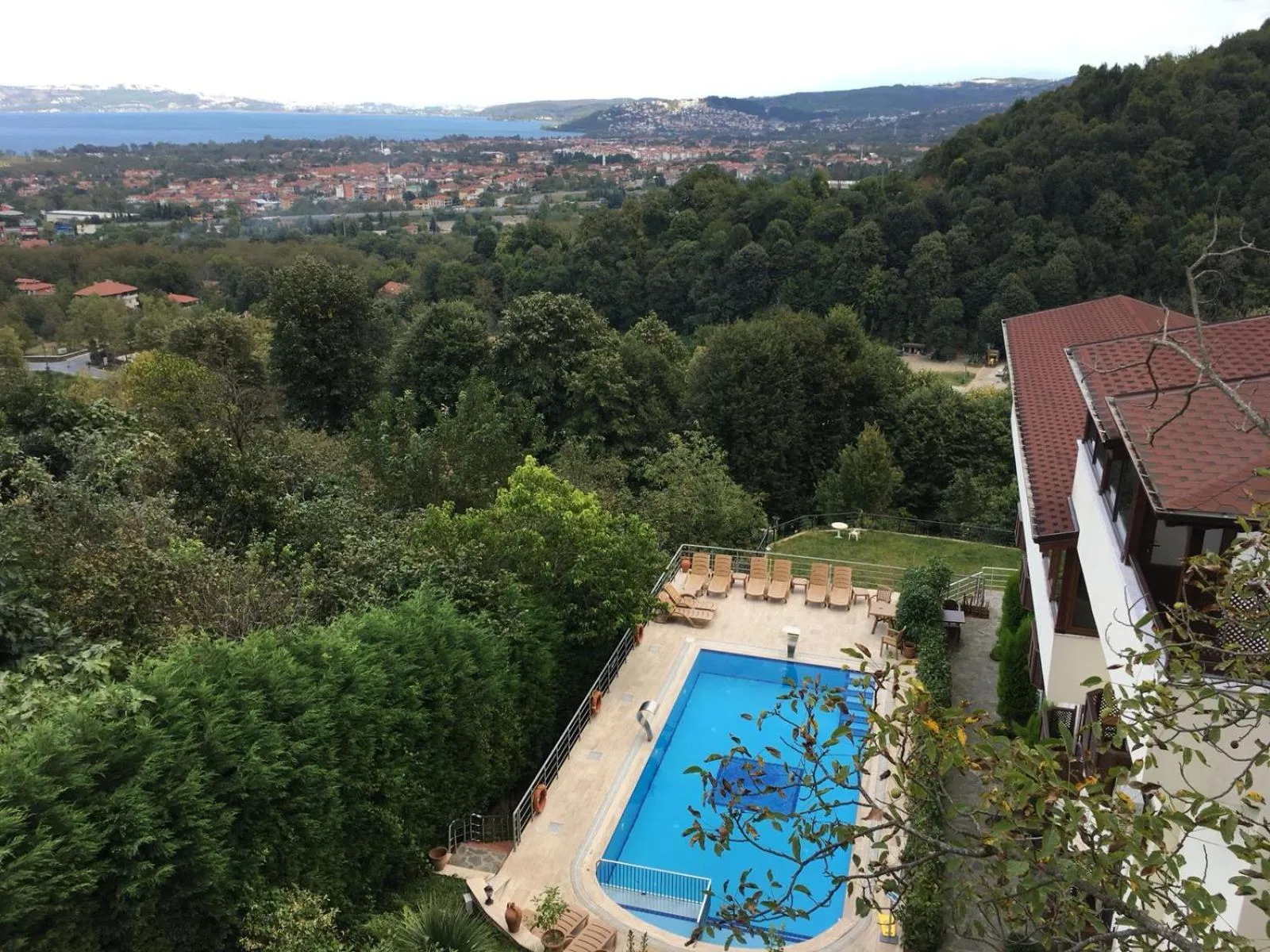 Bird's eye view in Sapanca Dilek Konagi Hotel