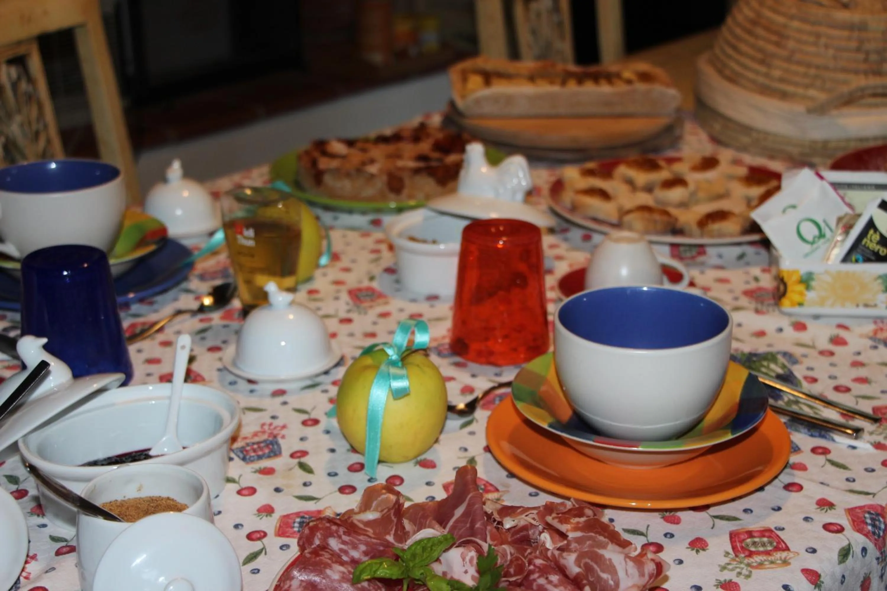 Continental breakfast in B&B Casa Delle Fate