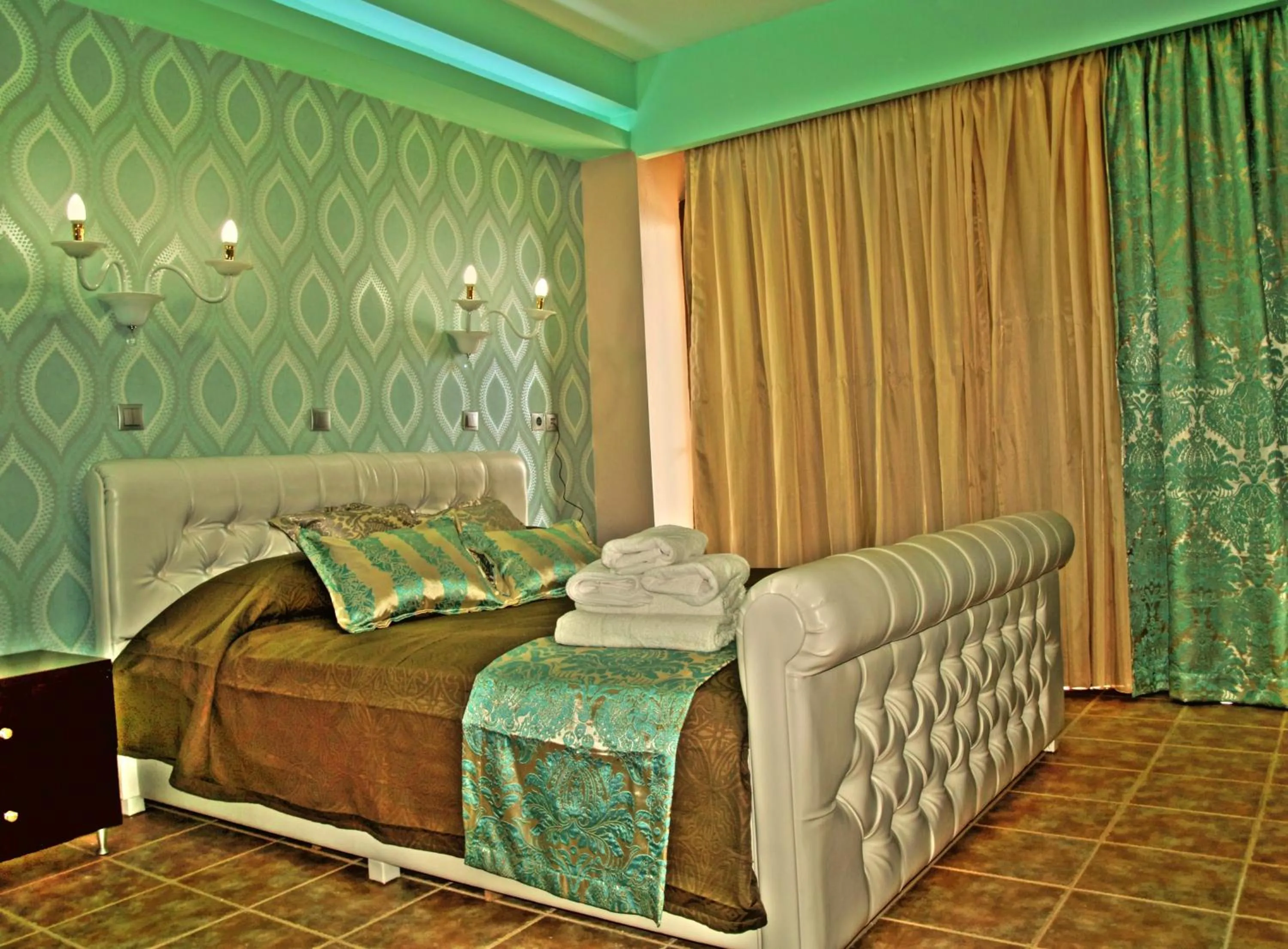 Bed in Maranton Beach Hotel