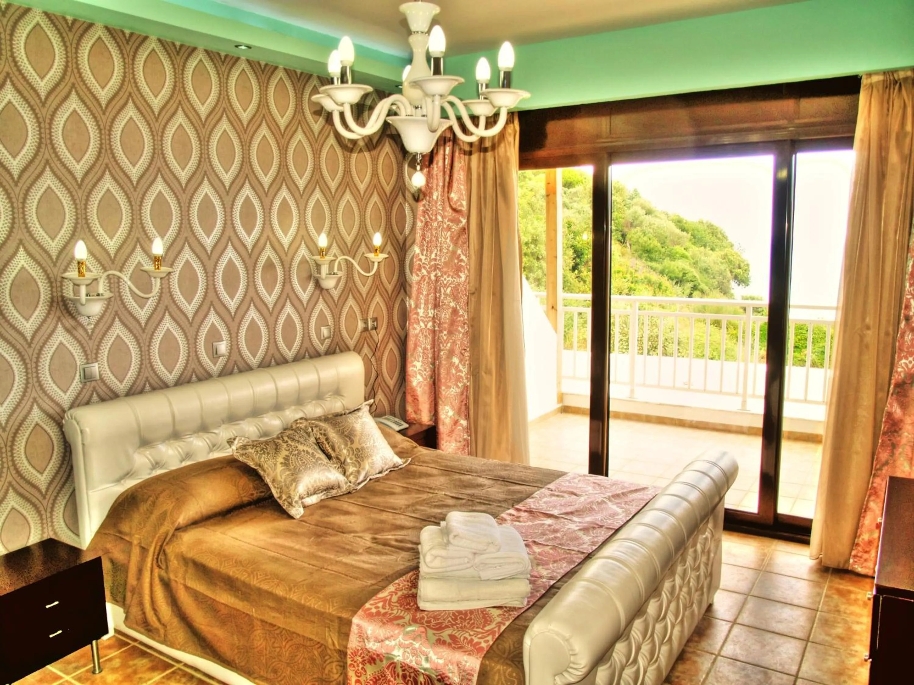 Bed in Maranton Beach Hotel