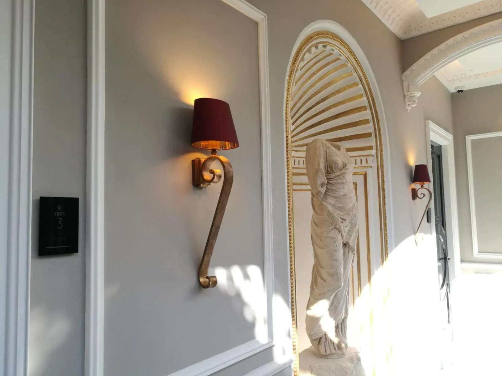 Decorative detail in Hotel Casa Palacio María Luisa