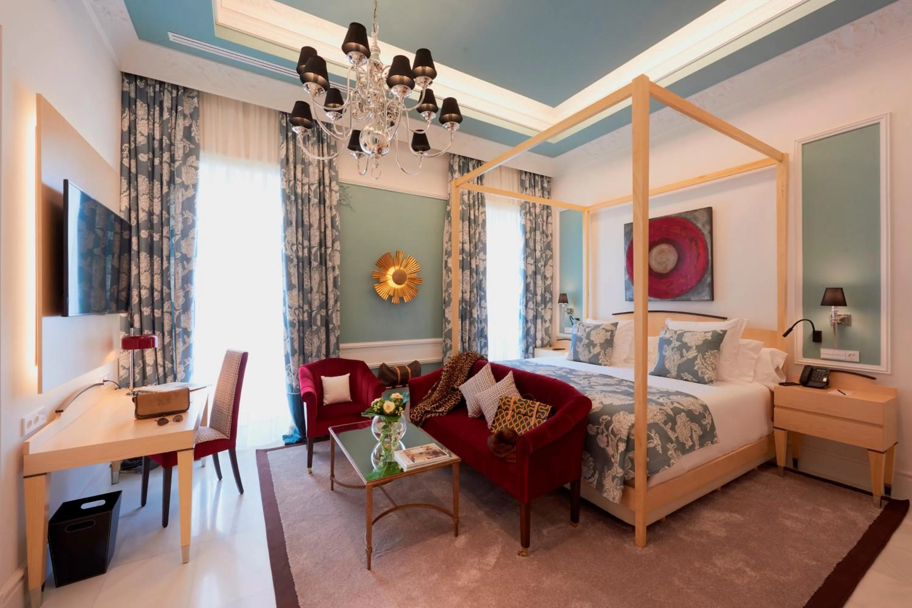 Bedroom, Bed in Hotel Casa Palacio María Luisa