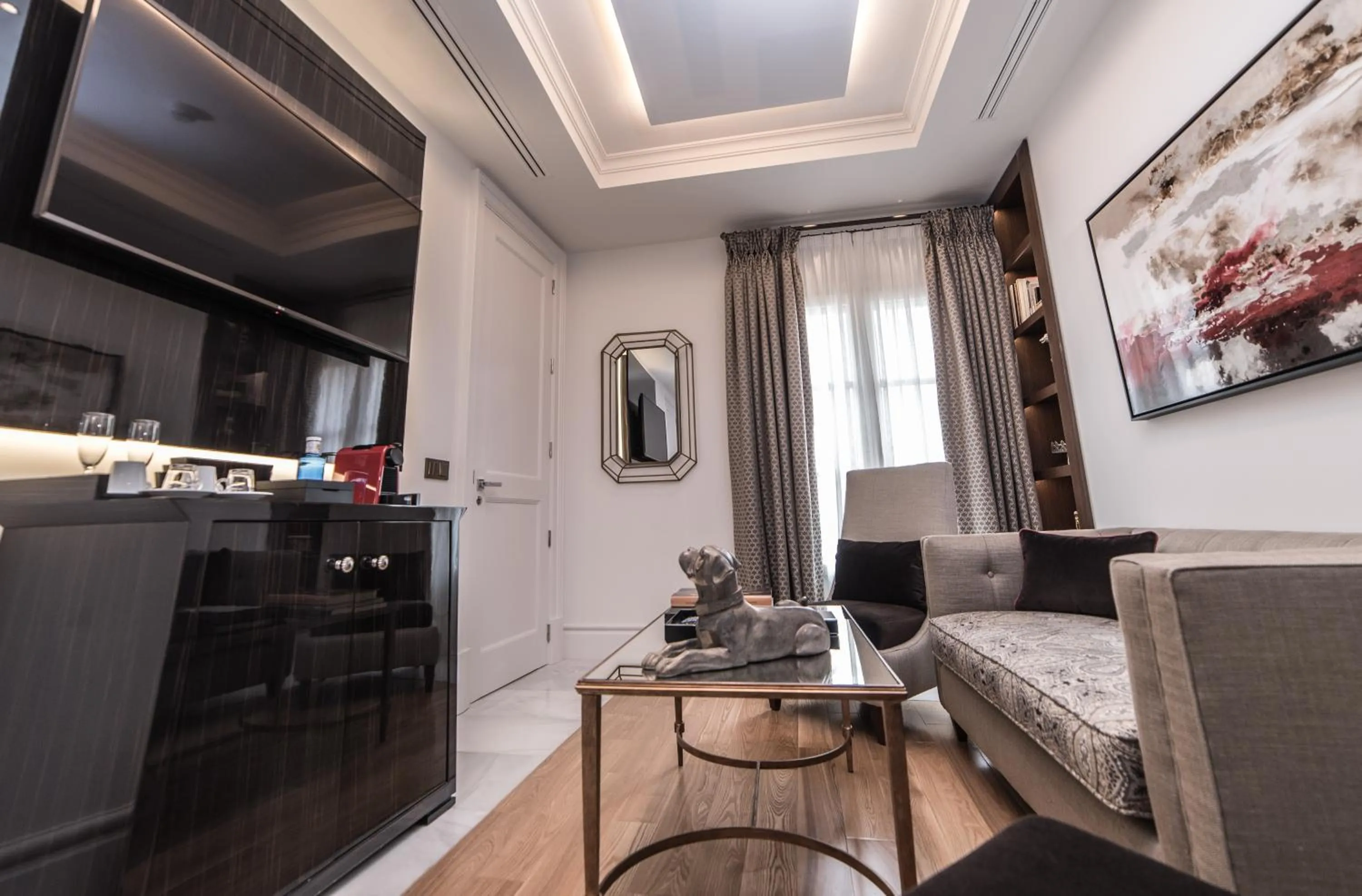 Living room in Hotel Casa Palacio María Luisa