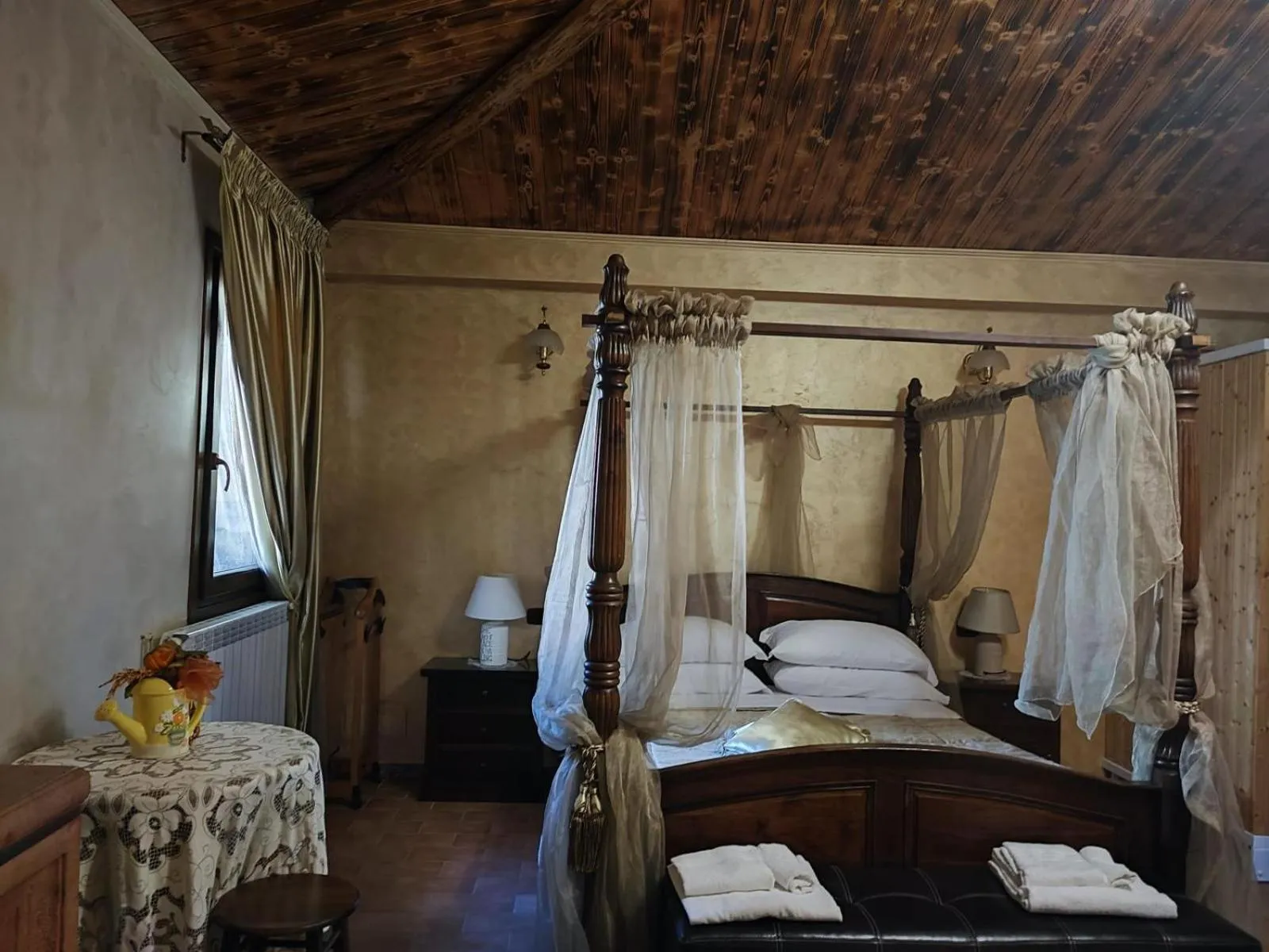 Bed in Hotel Il Feudo Dei Pierleoni