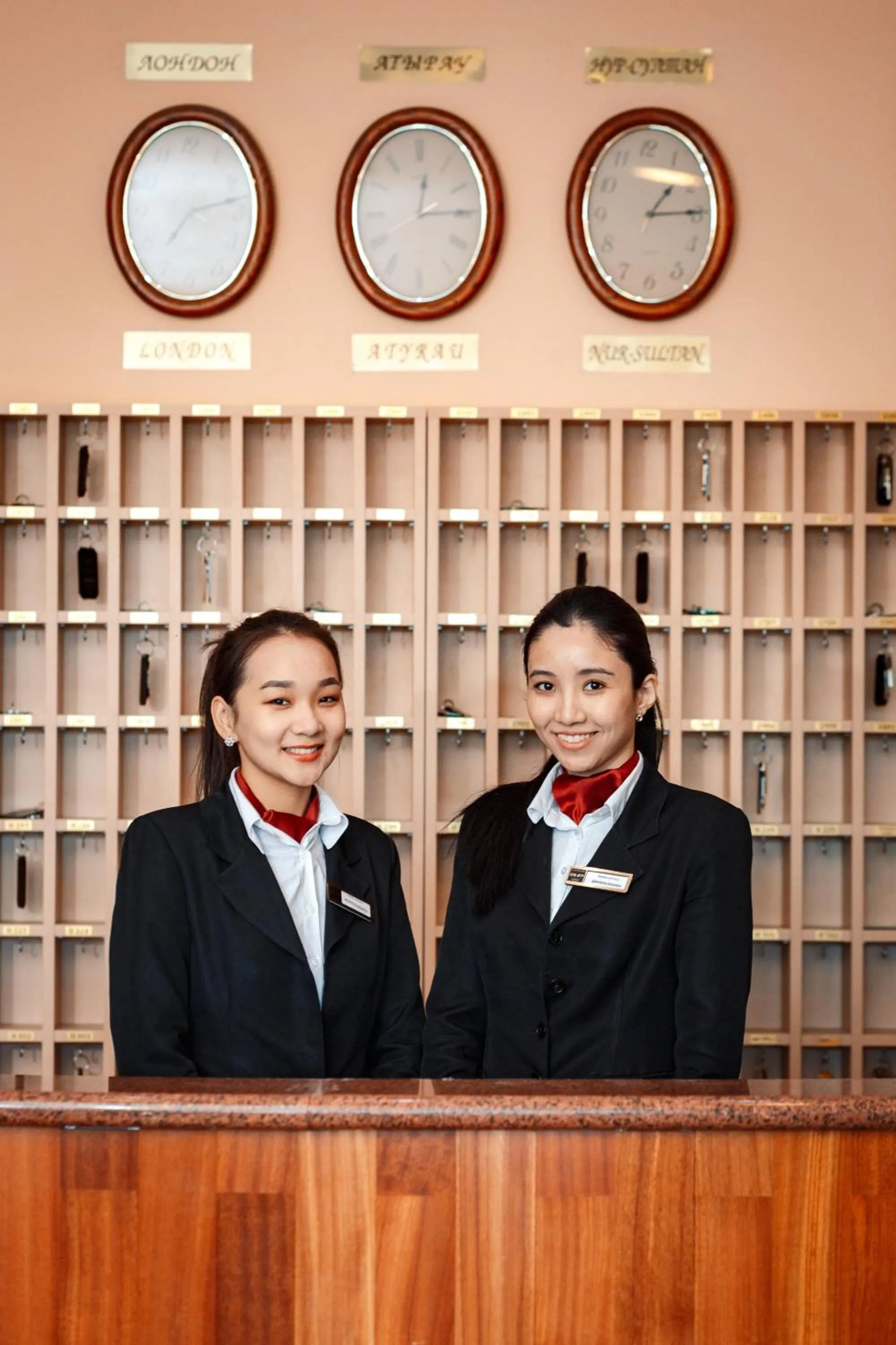 Staff in River Palace Hotel