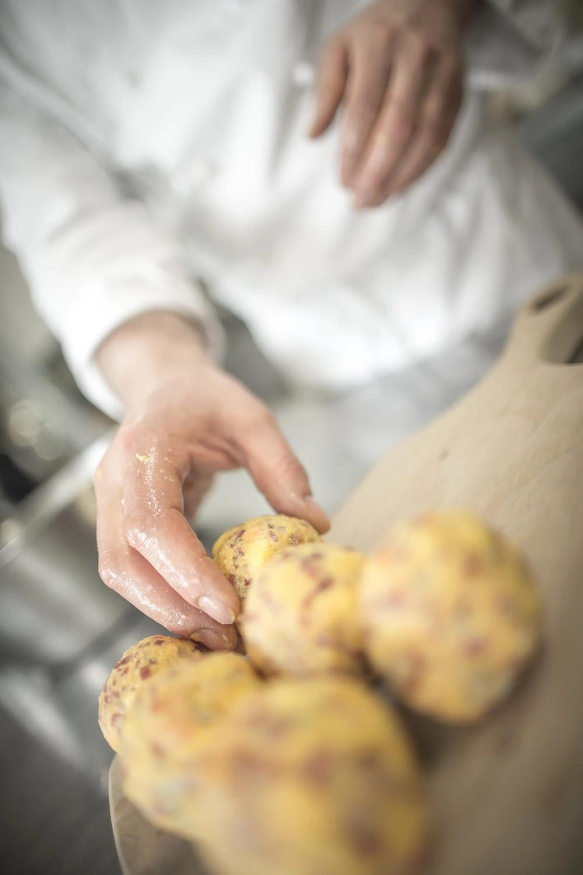Food close-up in Hotel Bergland