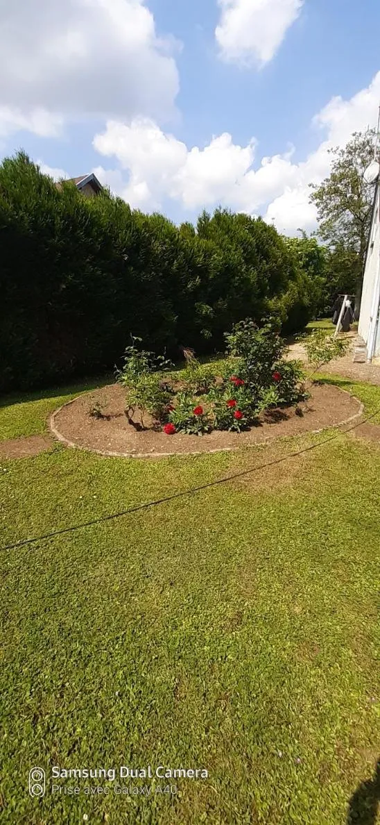 Garden view in chez sylvie et jean-yves