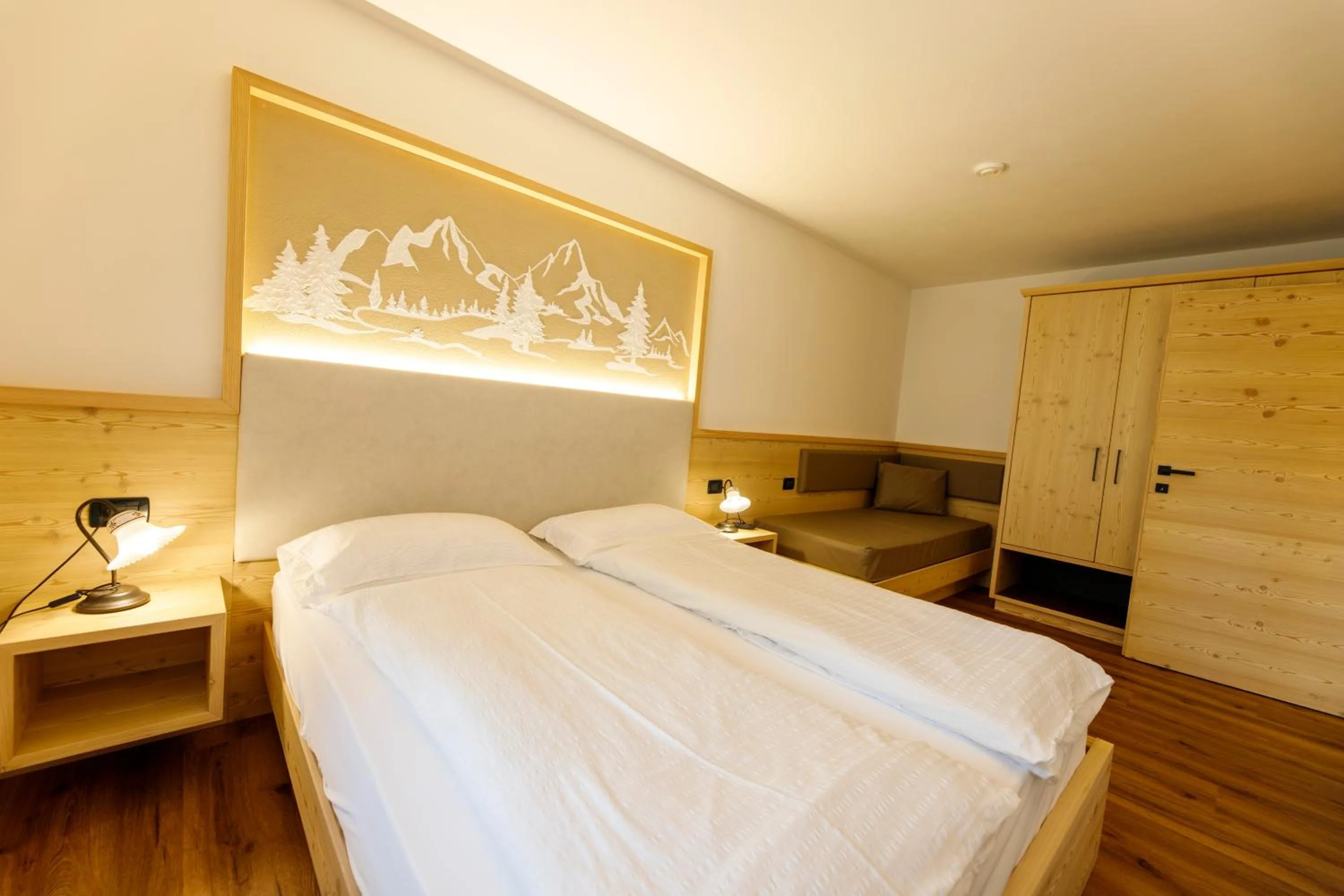 Bedroom, Bed in Residence Montebel