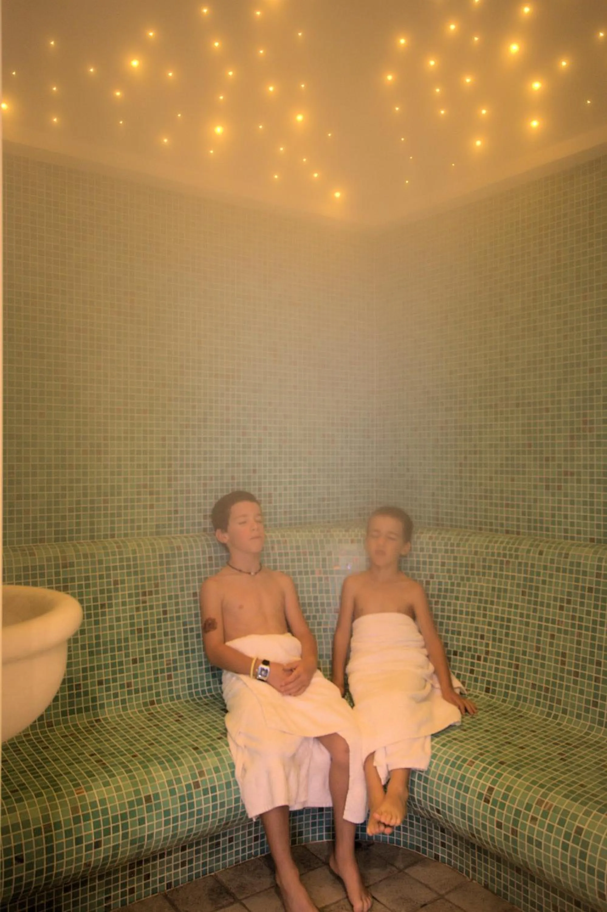 Steam room in Residence Montebel