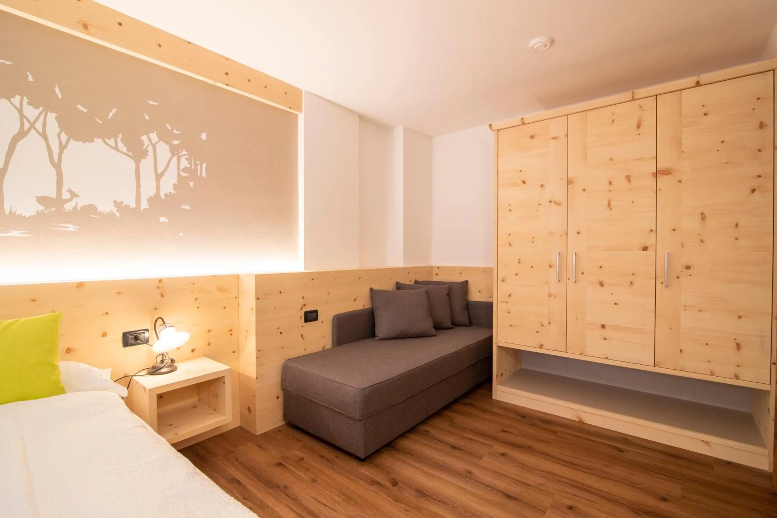 Bedroom, Bed in Residence Montebel