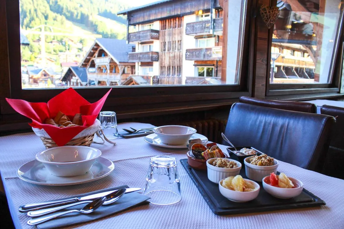 Dining area in Hotel Le Christiania