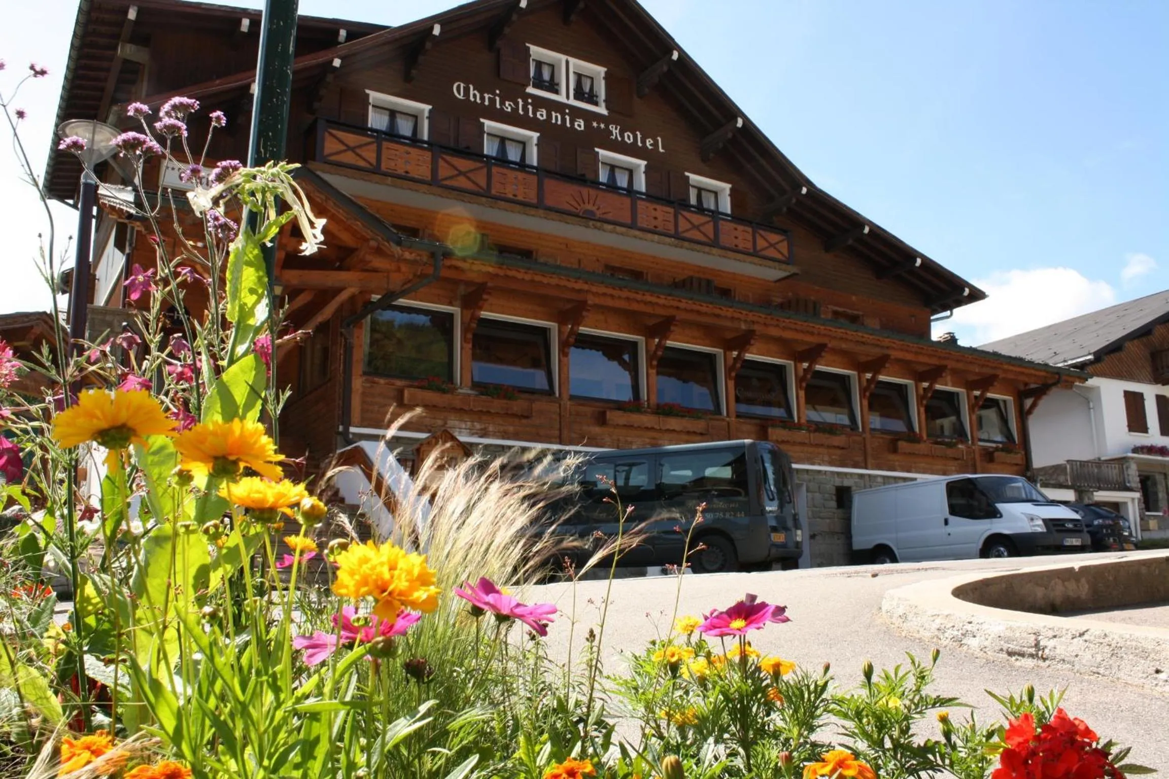 Facade/entrance in Hotel Le Christiania