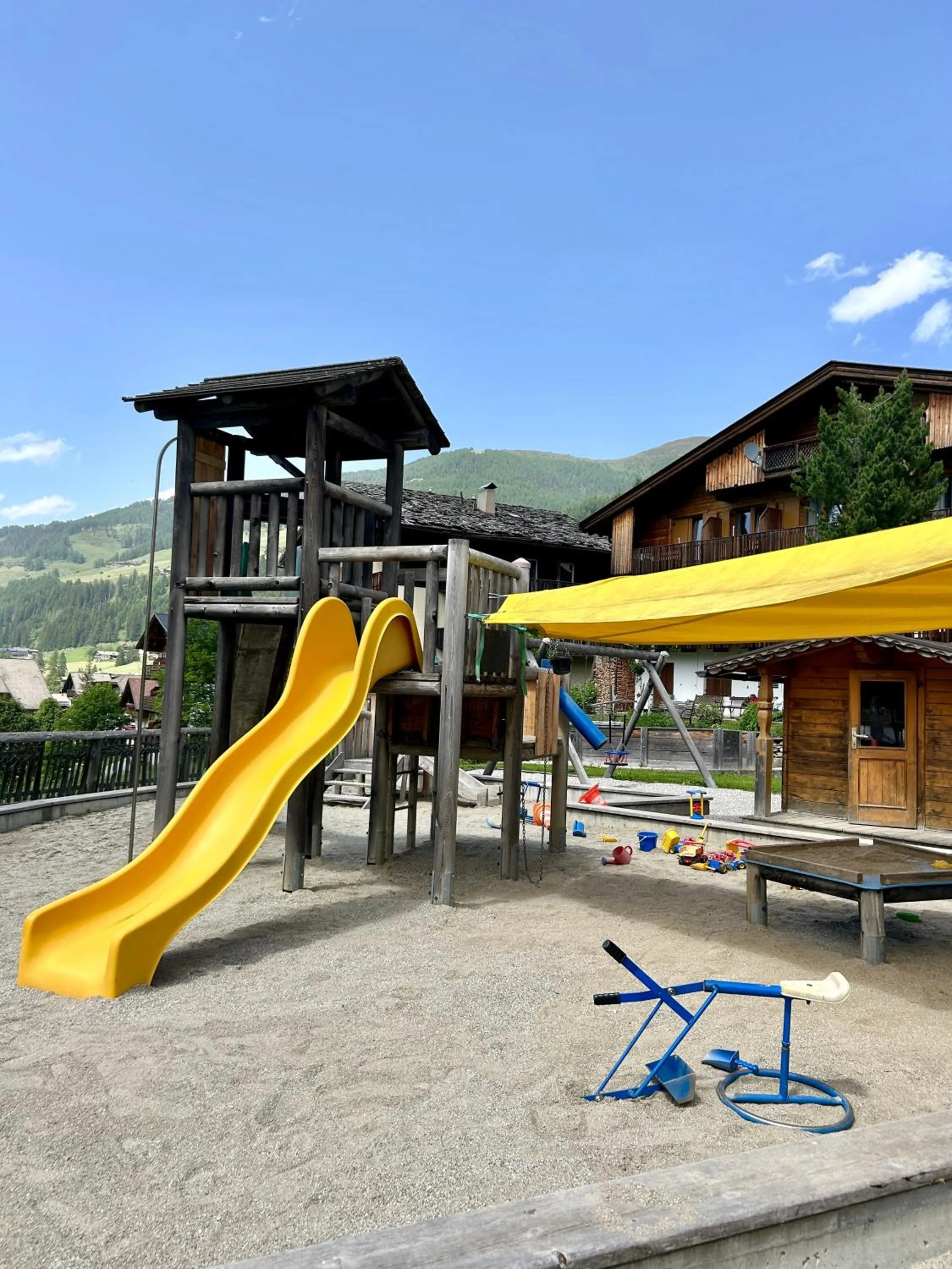 Children play ground in Family Resort Rainer Sexten