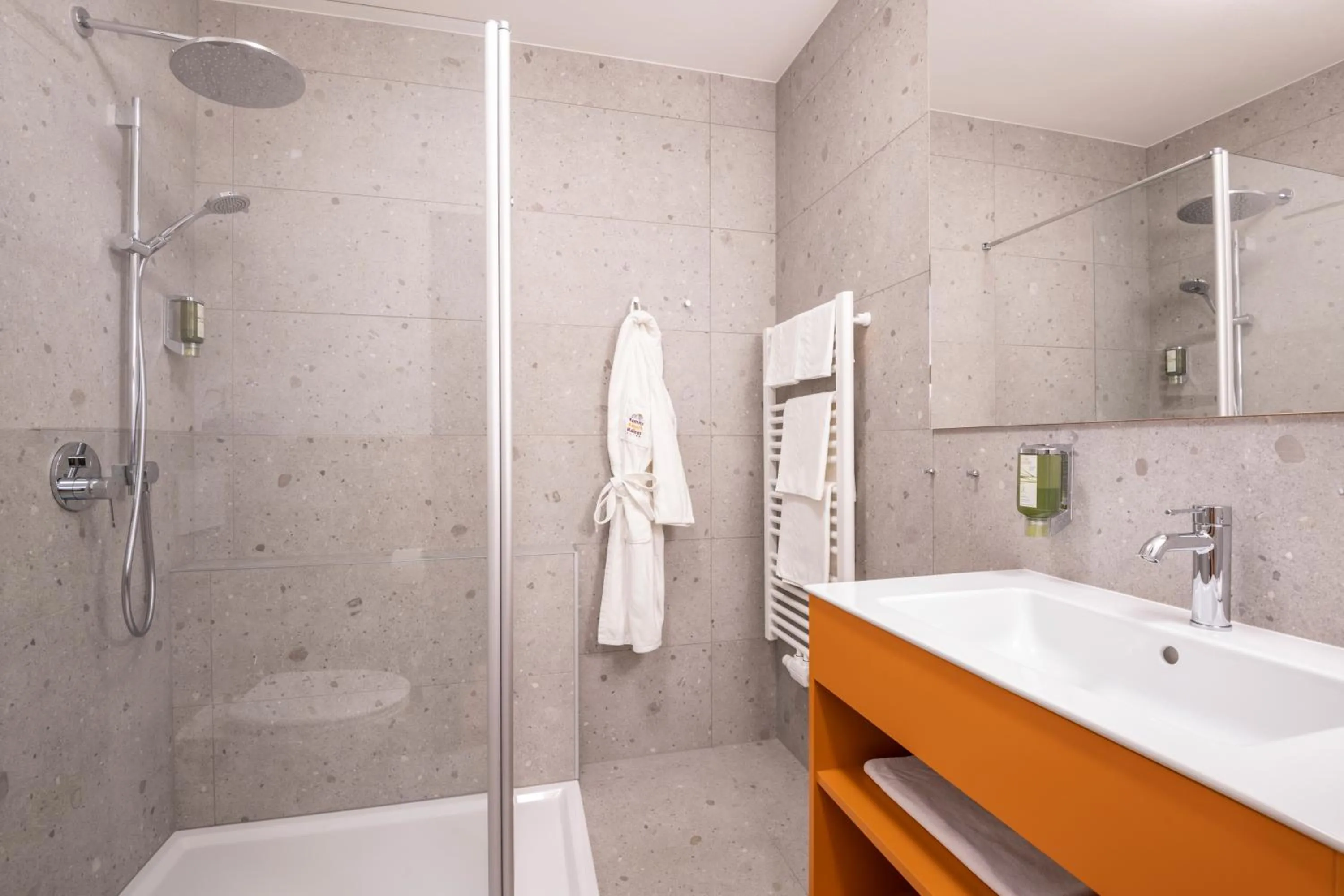 Shower in Family Resort Rainer Sexten