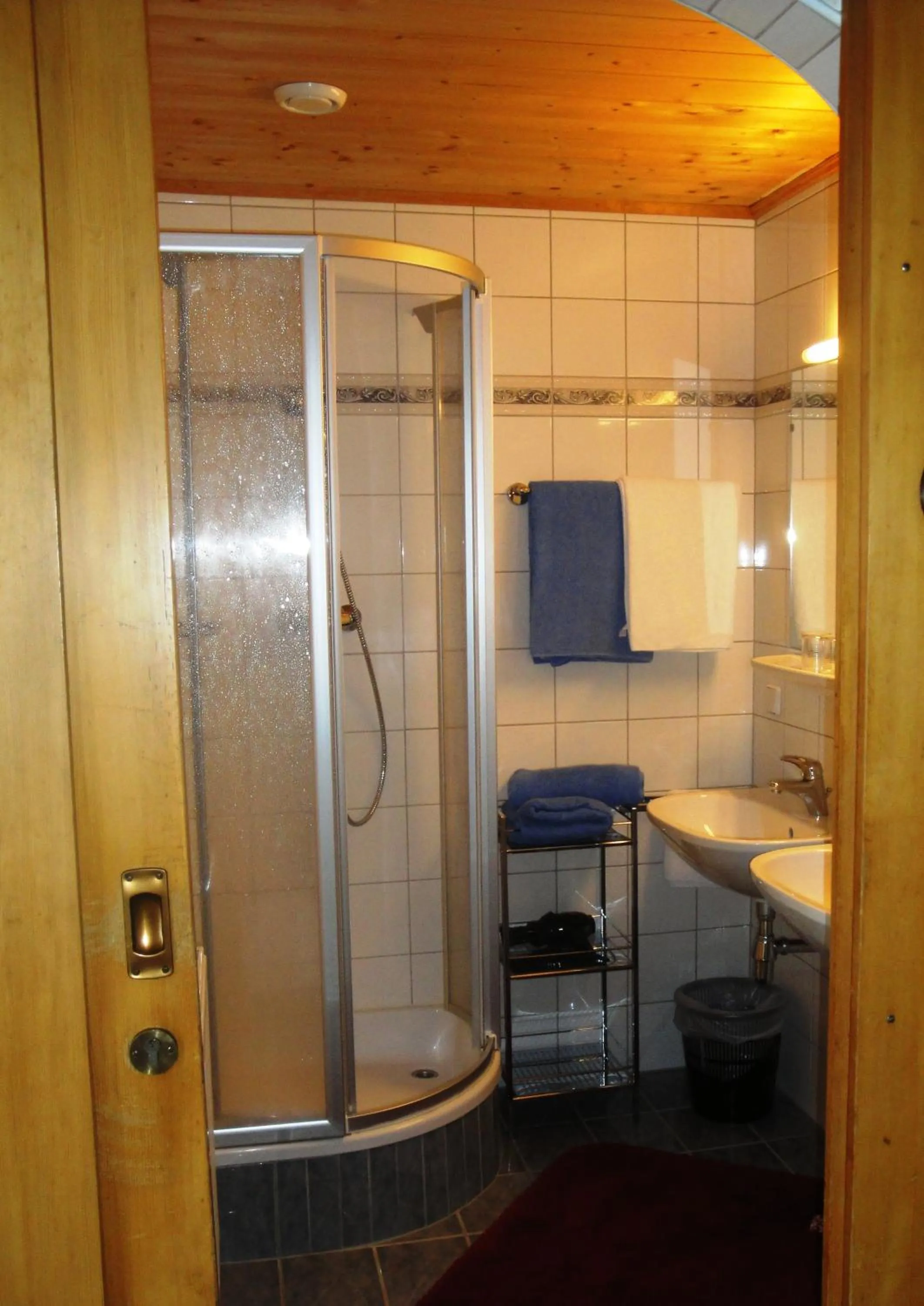 Shower in Hotel Pension Schwaiger