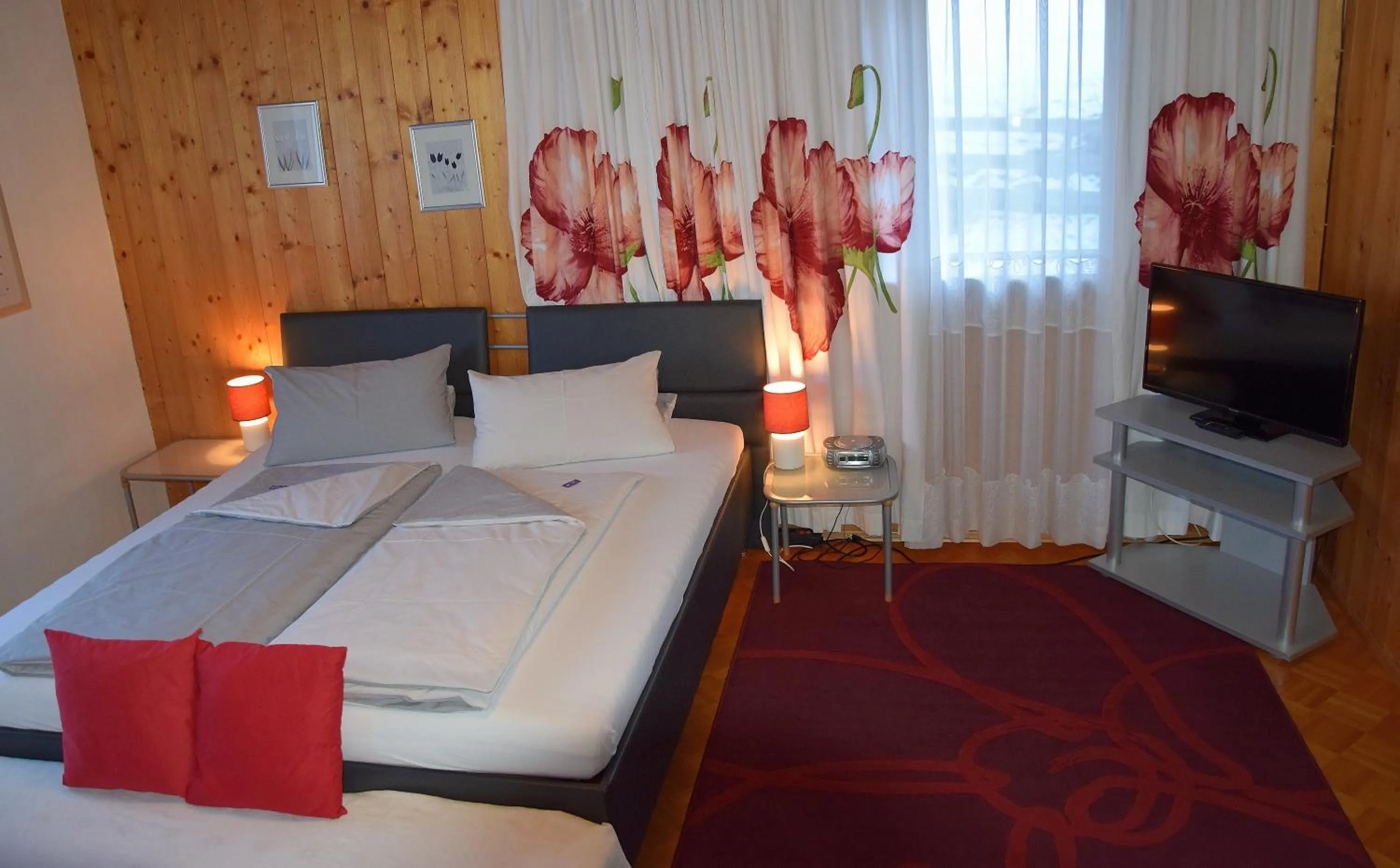 Bed in Hotel Pension Schwaiger