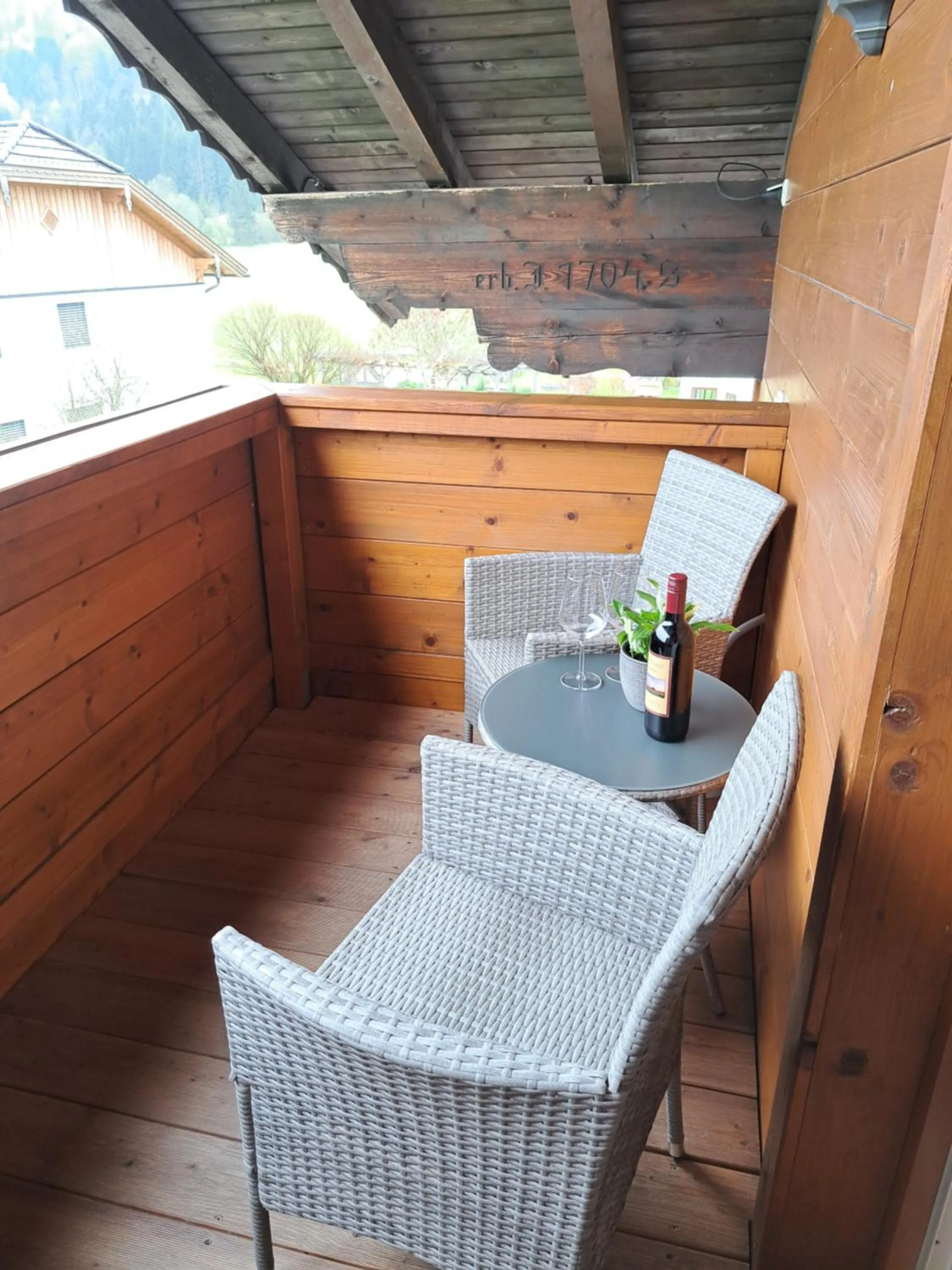 Balcony/Terrace in Haus Regina