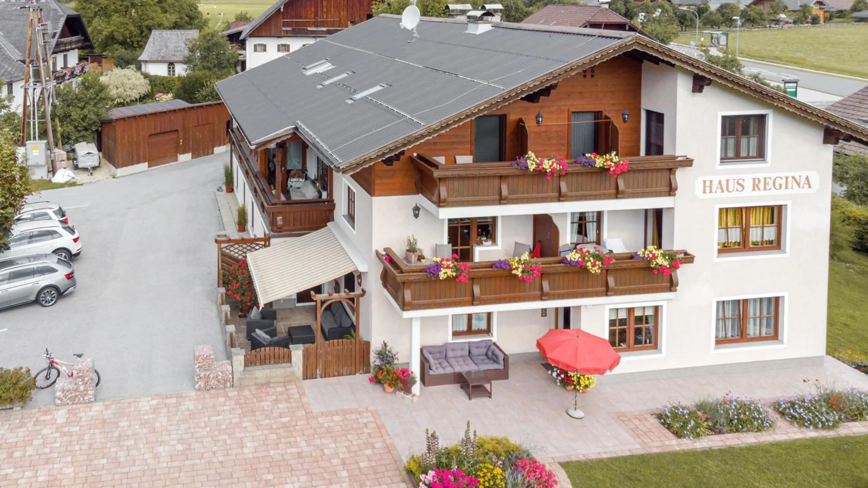 Bird's eye view in Haus Regina