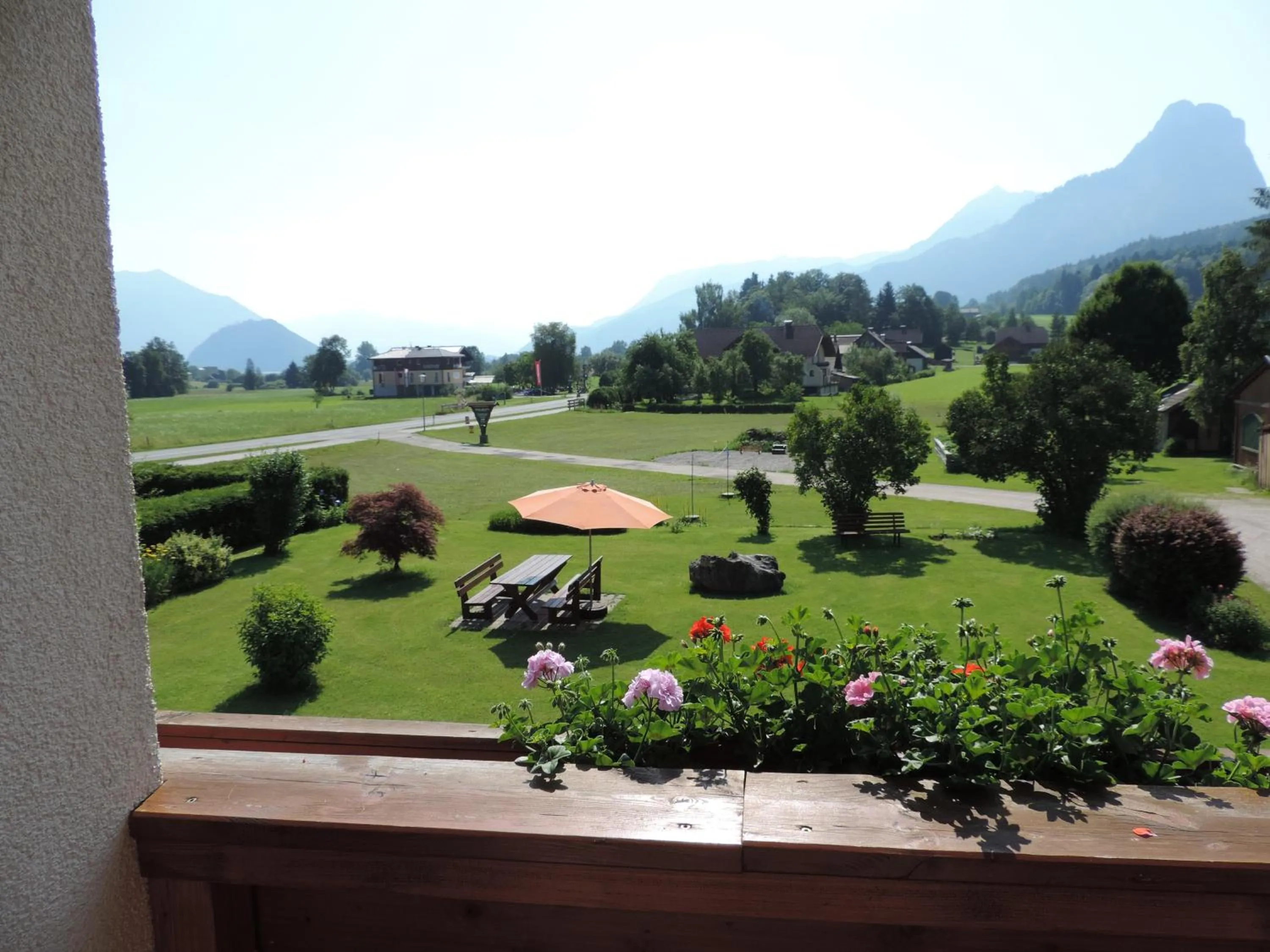 Garden view in Haus Regina