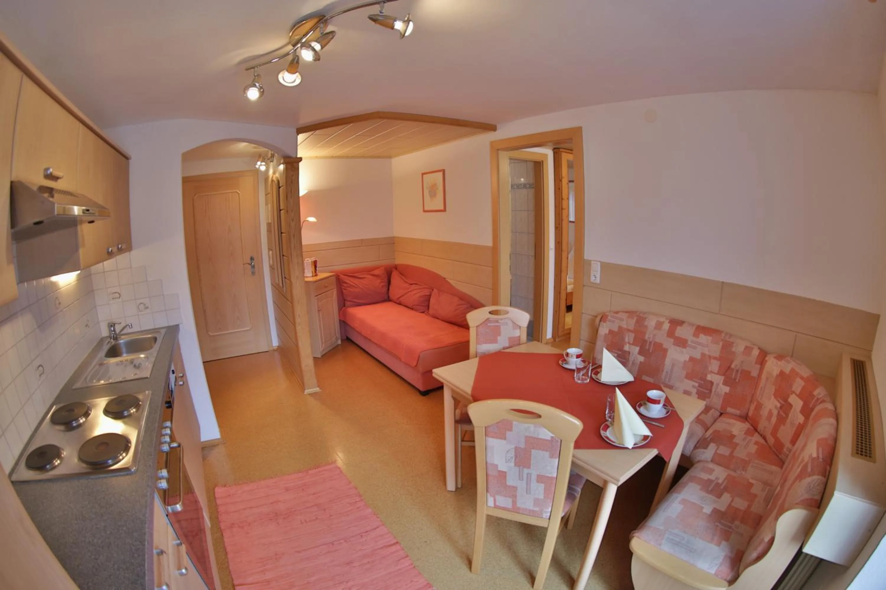 Seating area in Haus Regina
