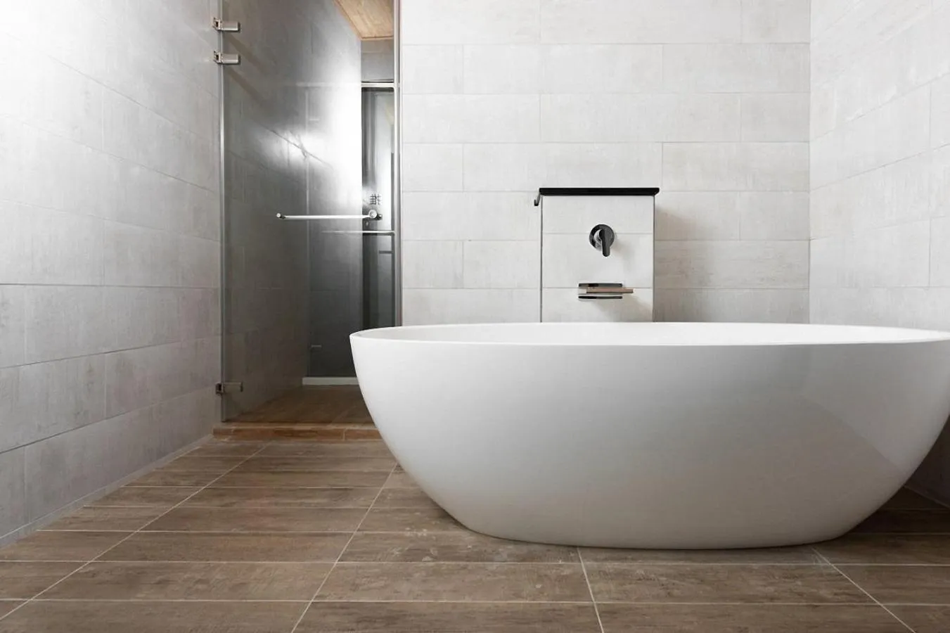 Bathroom in SkyeBay Club