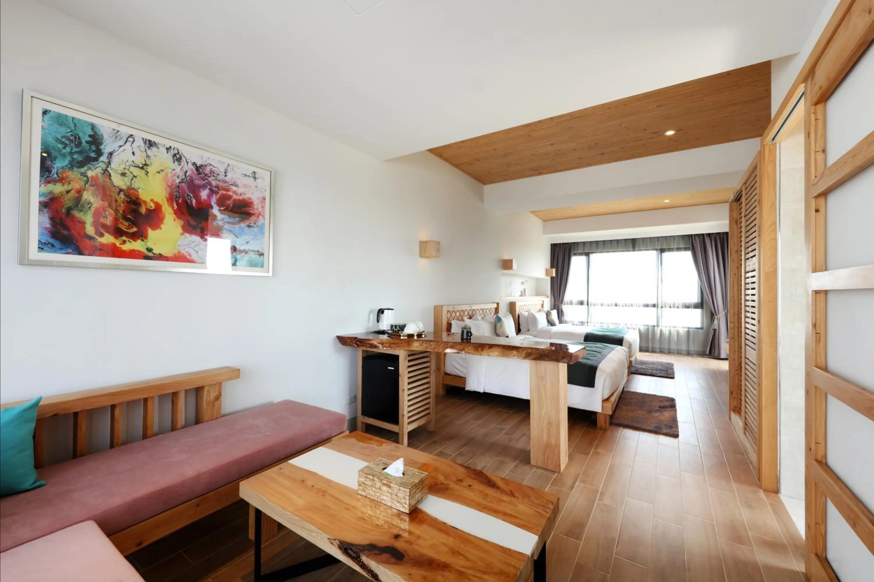 Living room in SkyeBay Club