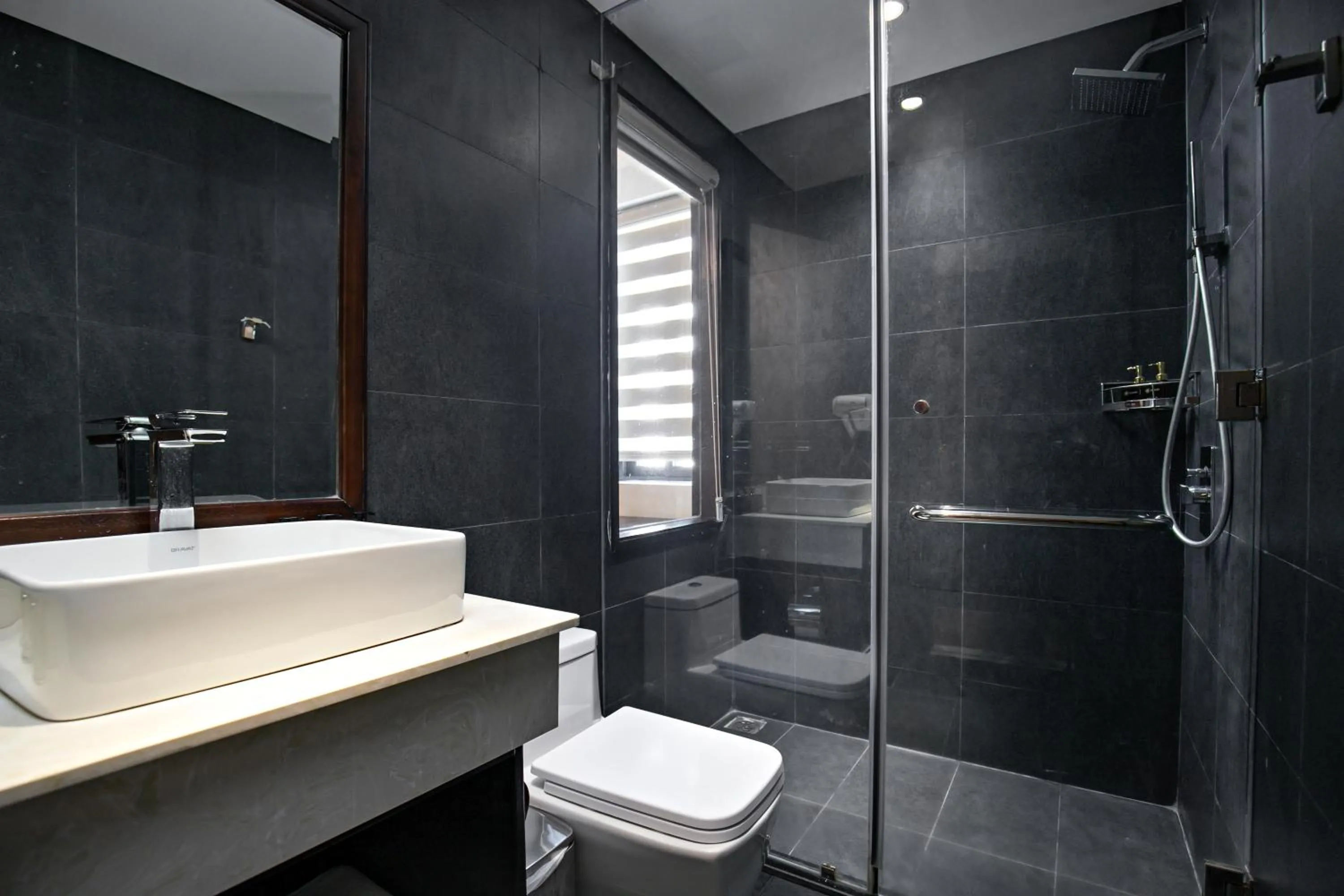 Shower in Palazzo Boutique Hotel