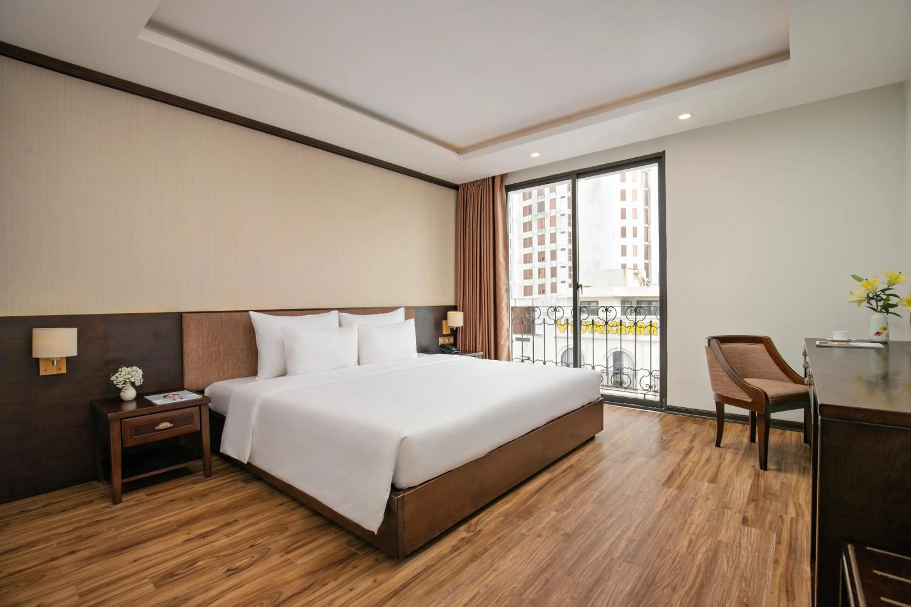 Bed in Palazzo Boutique Hotel