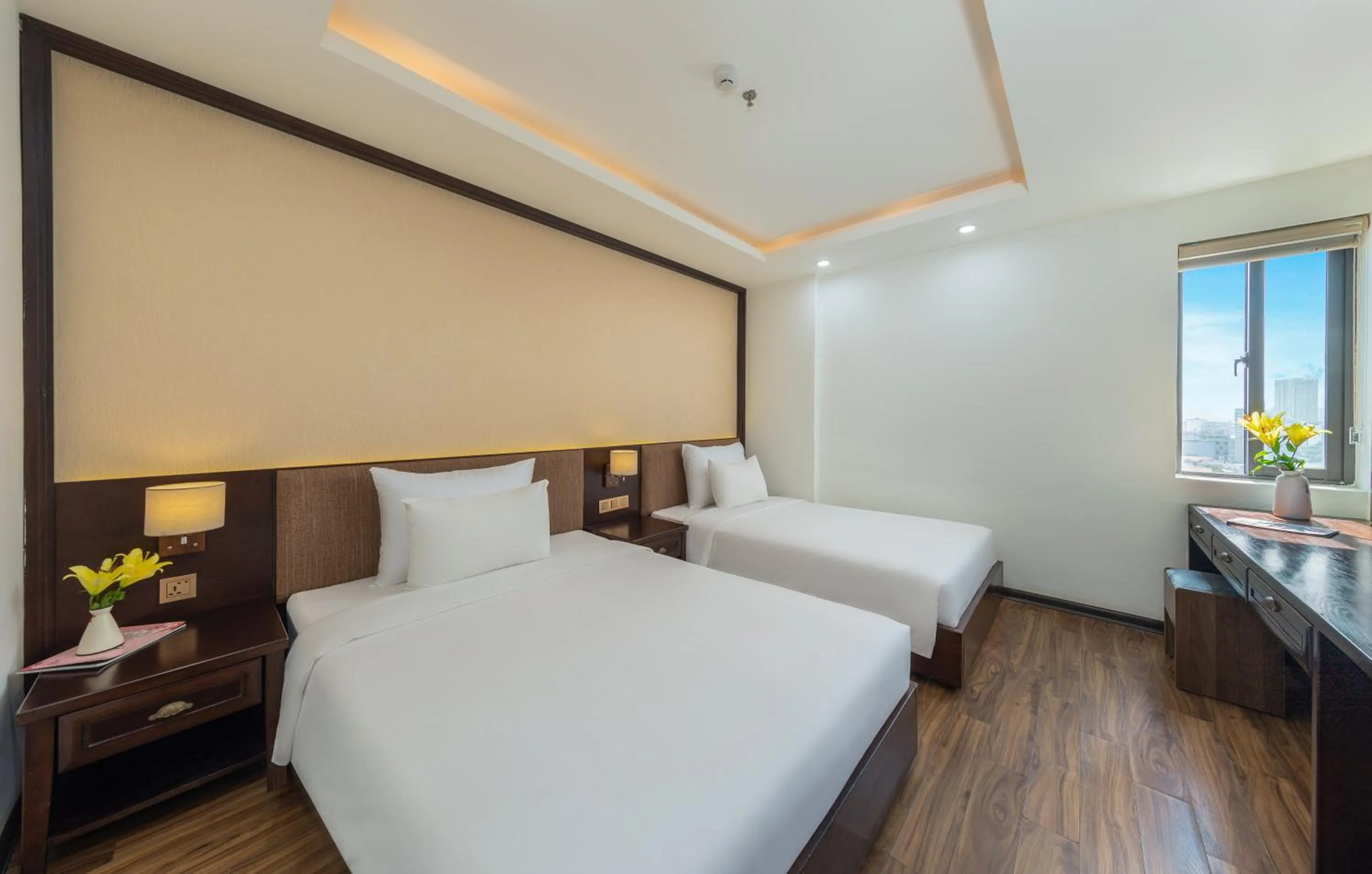 Bed in Palazzo Boutique Hotel